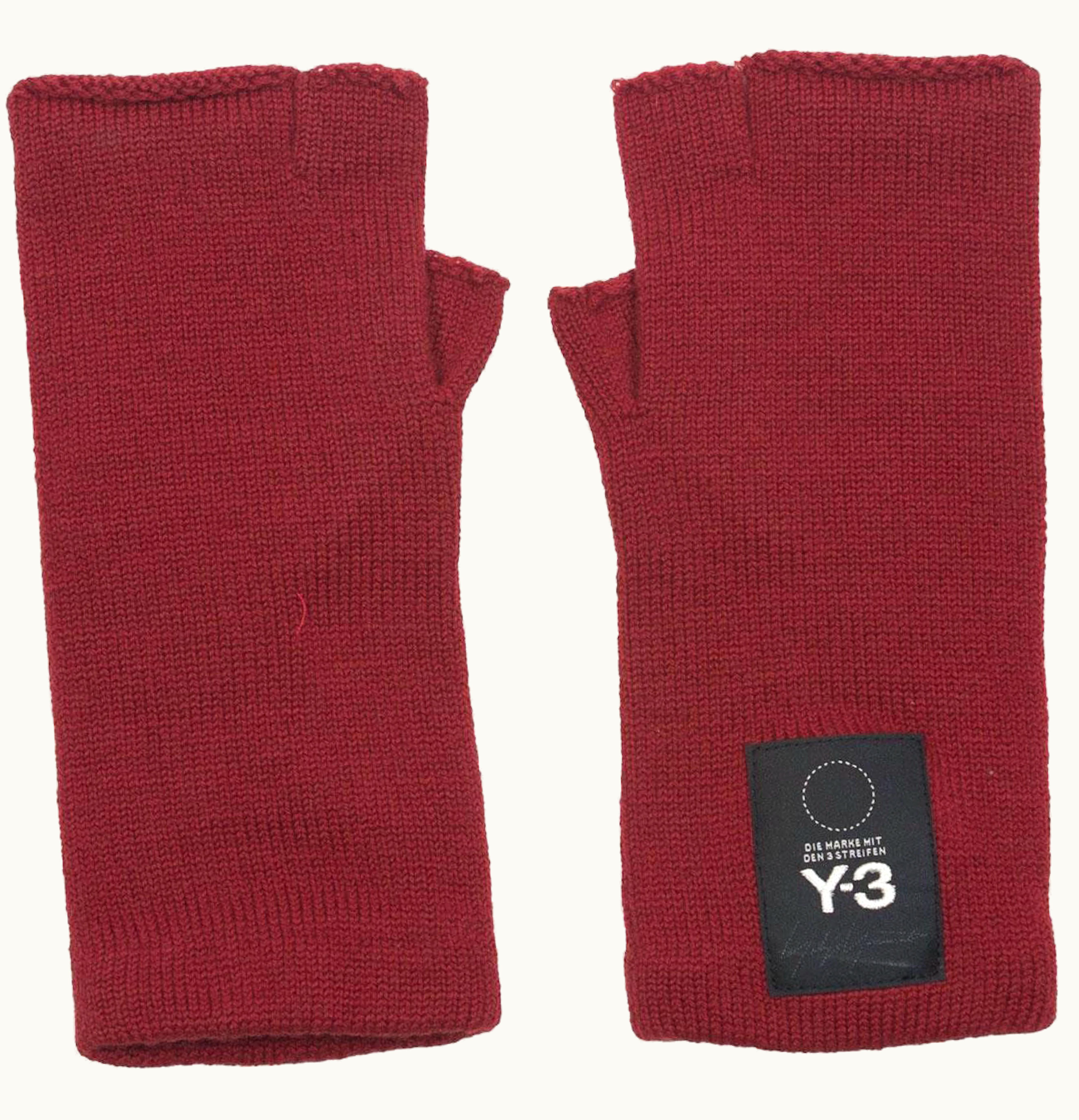 Adidas adidas Y 3 Logo Gloves Red