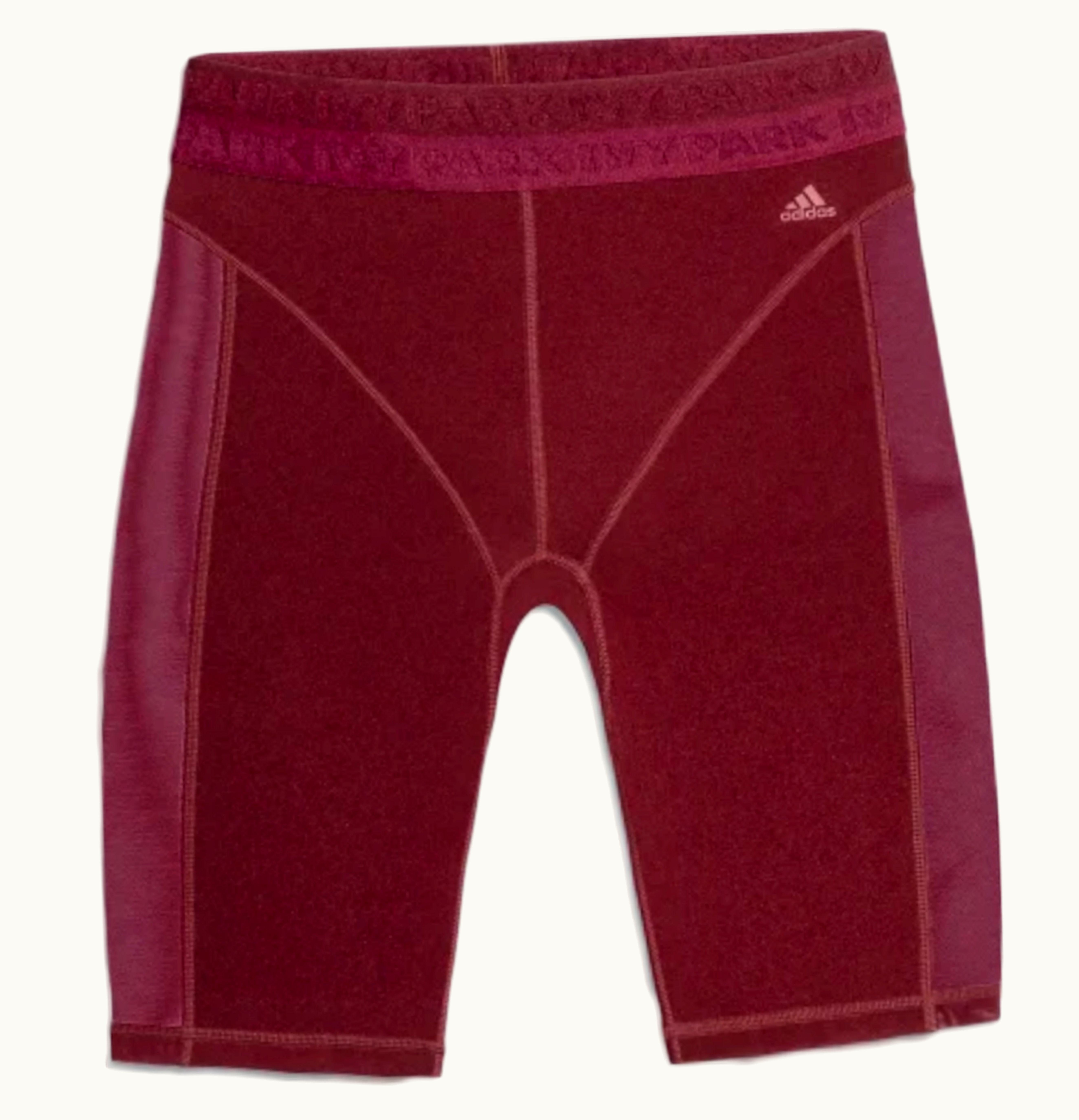 Adidas adidas Ivy Park Cycling Shorts Maroon Amazon Red