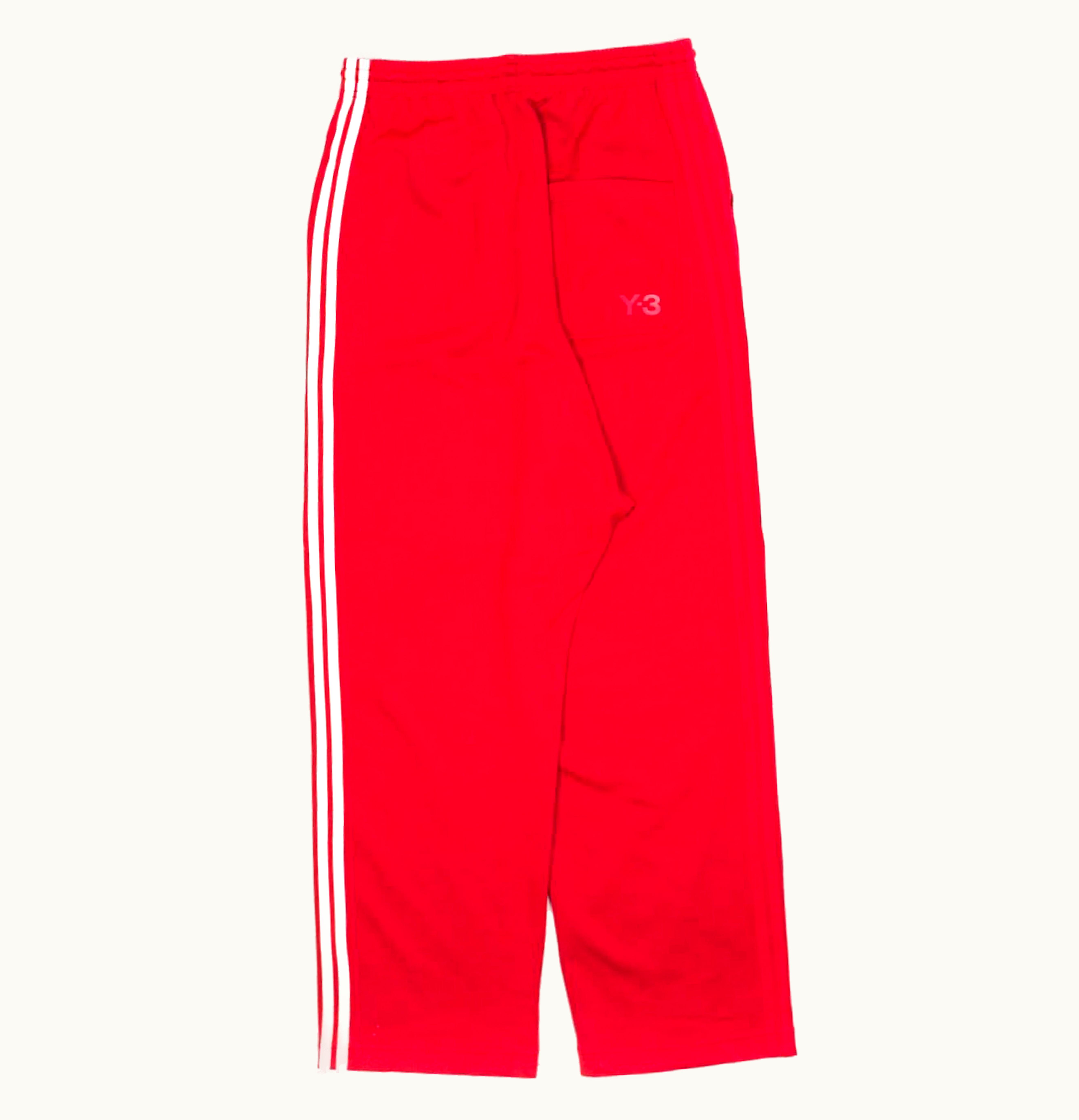 Adidas adidas Y 3 3 Stripes Wide Pants Red Chili Pepper