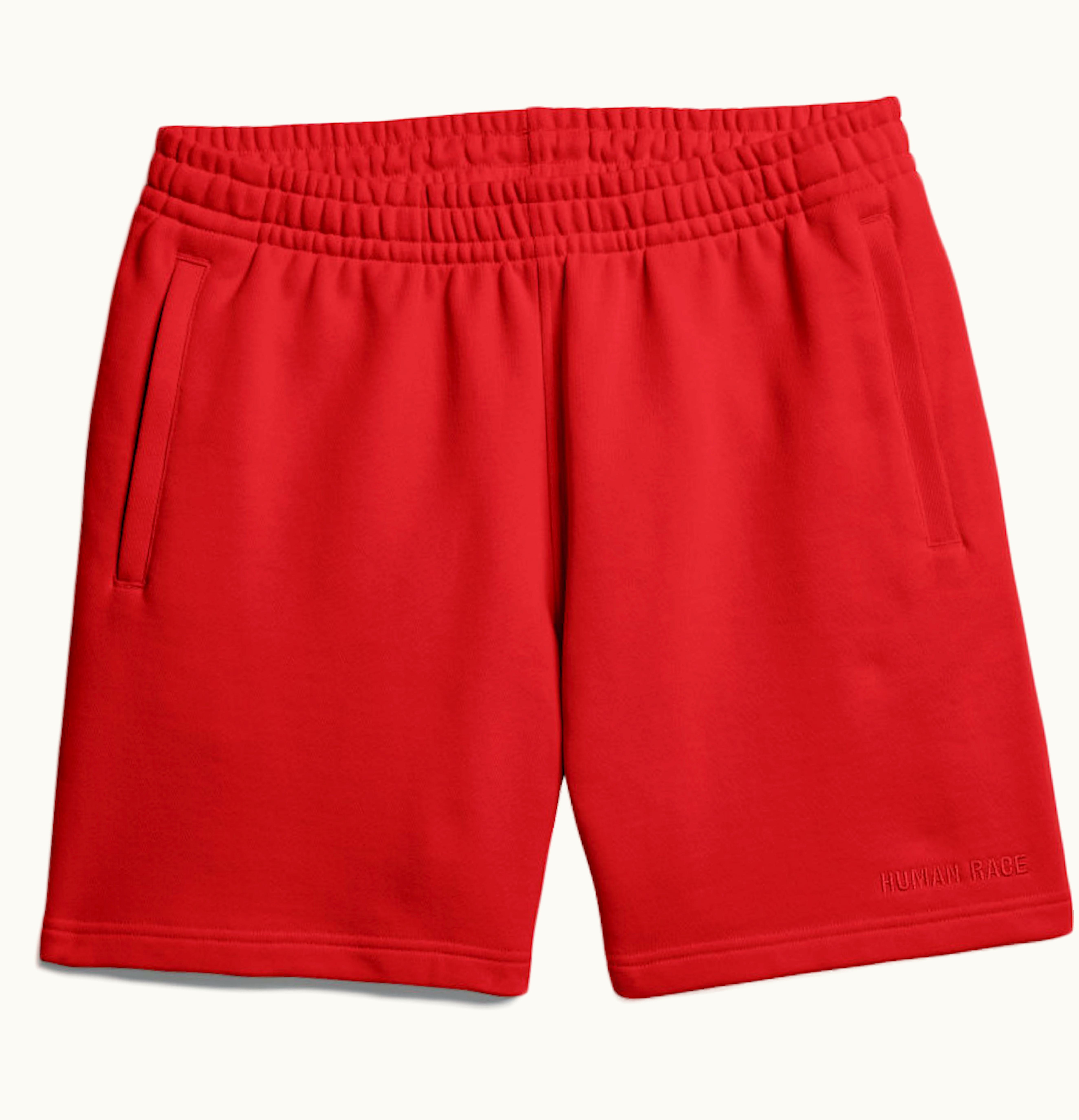 Adidas adidas Pharrell Williams Basics Sweat Shorts Active Red