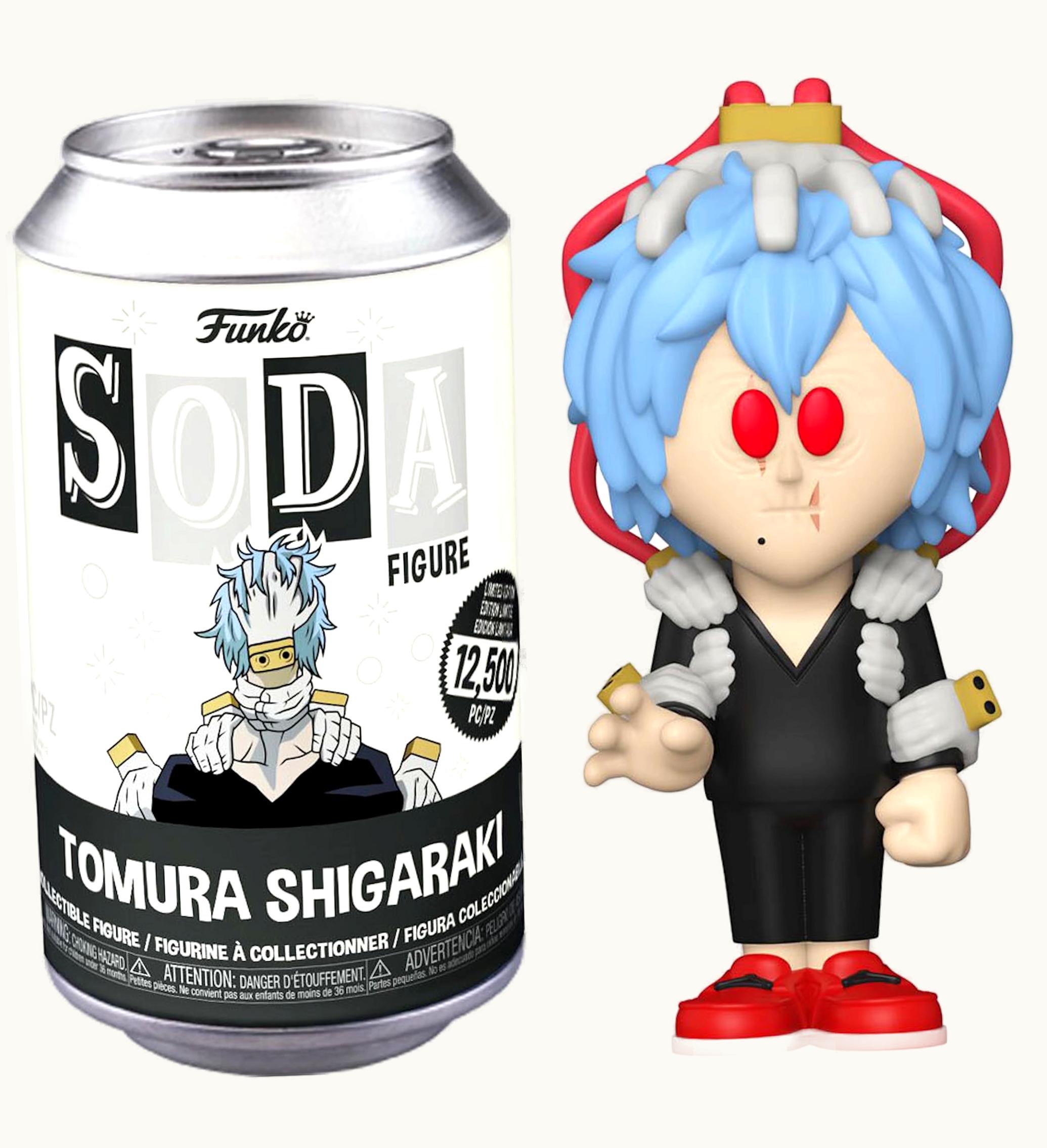 Funko Funko Soda My Hero Academia Tomura Shigaraki Open Can Chase Figure