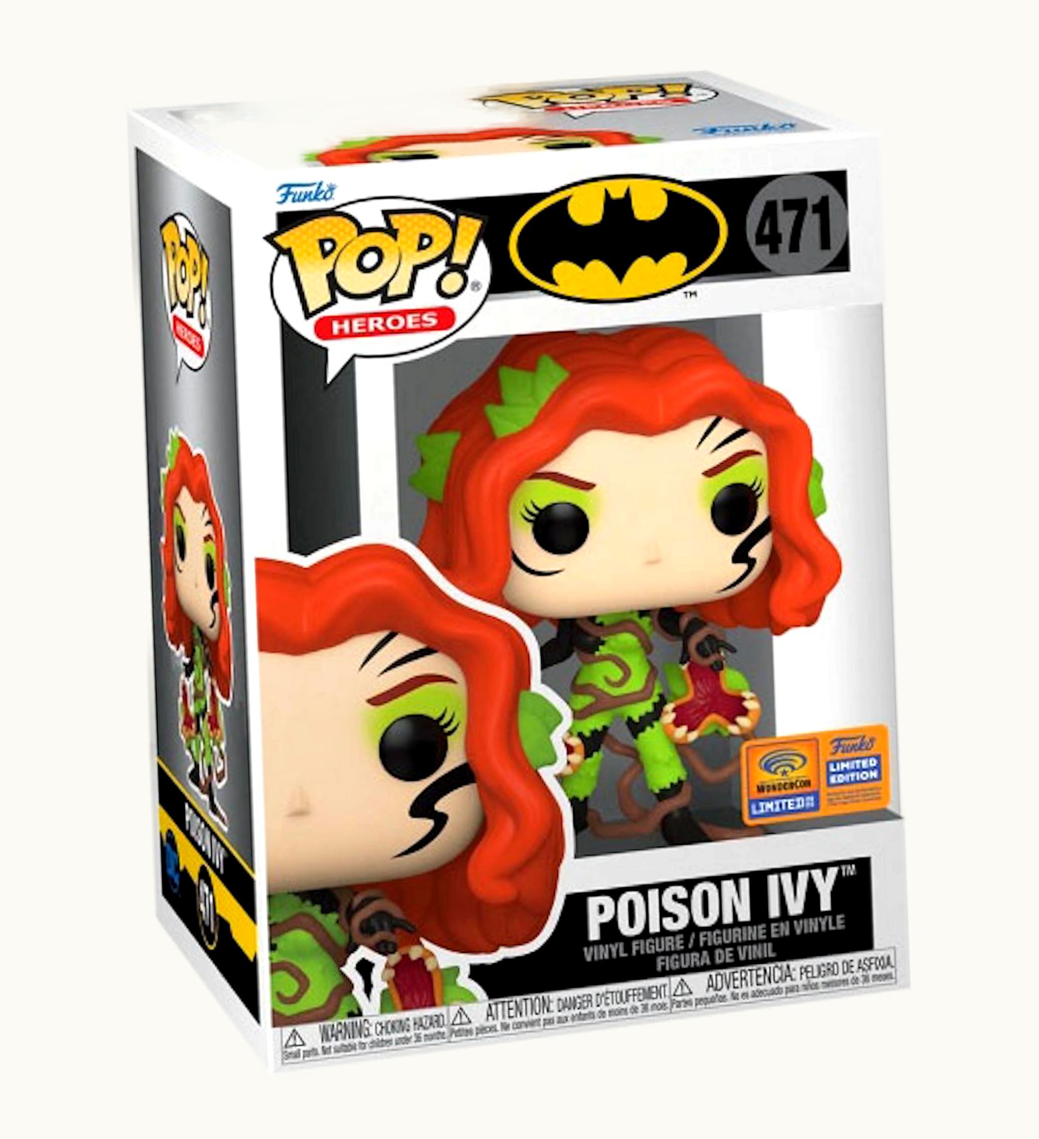 Funko Funko Pop Heroes Batman Poison Ivy Wondercon 2023 Exclusive Figure 471