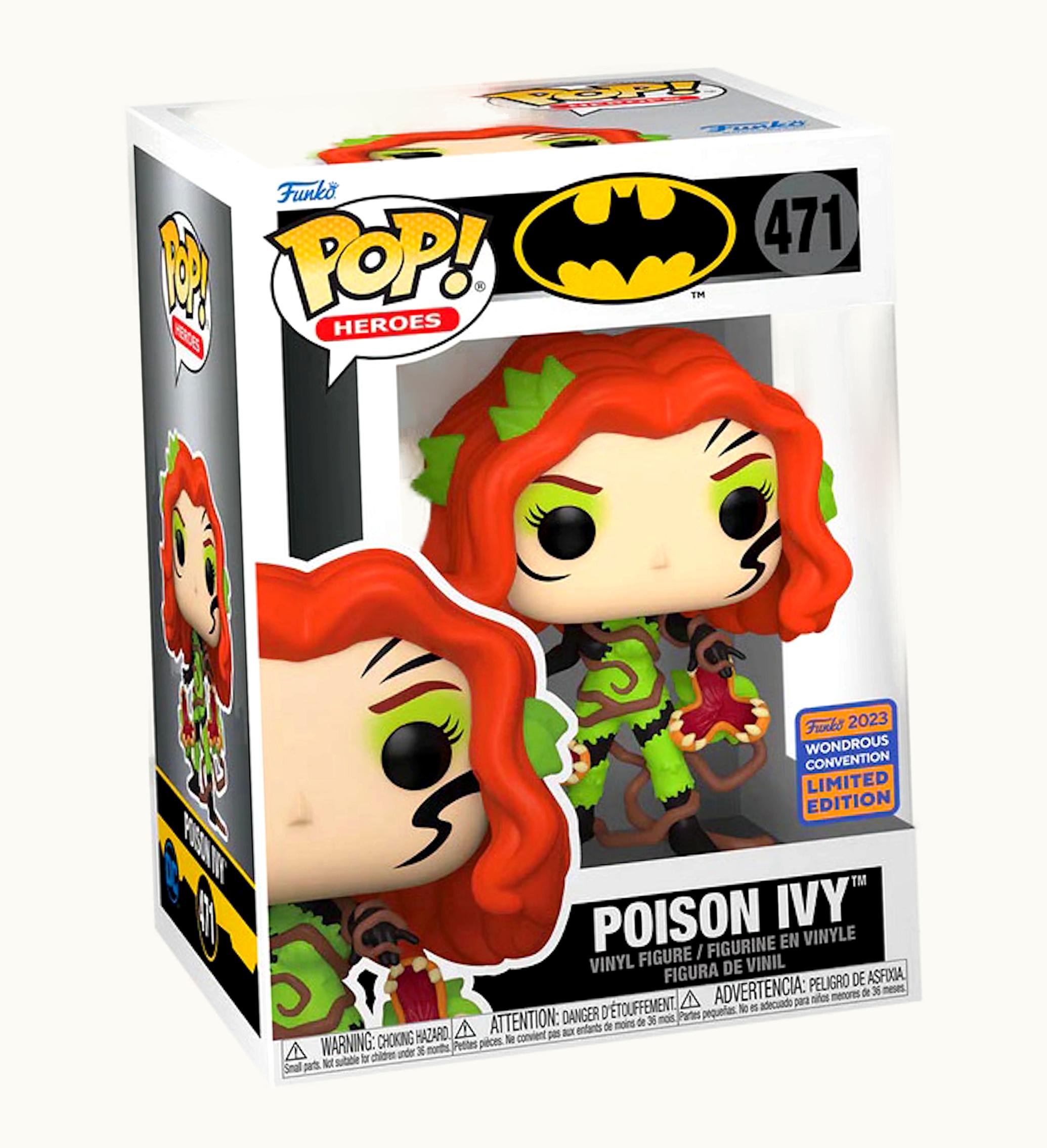 Funko Funko Pop Heroes DC Batman Poison Ivy 2023 Wondrous Convention Exclusive Figure 471