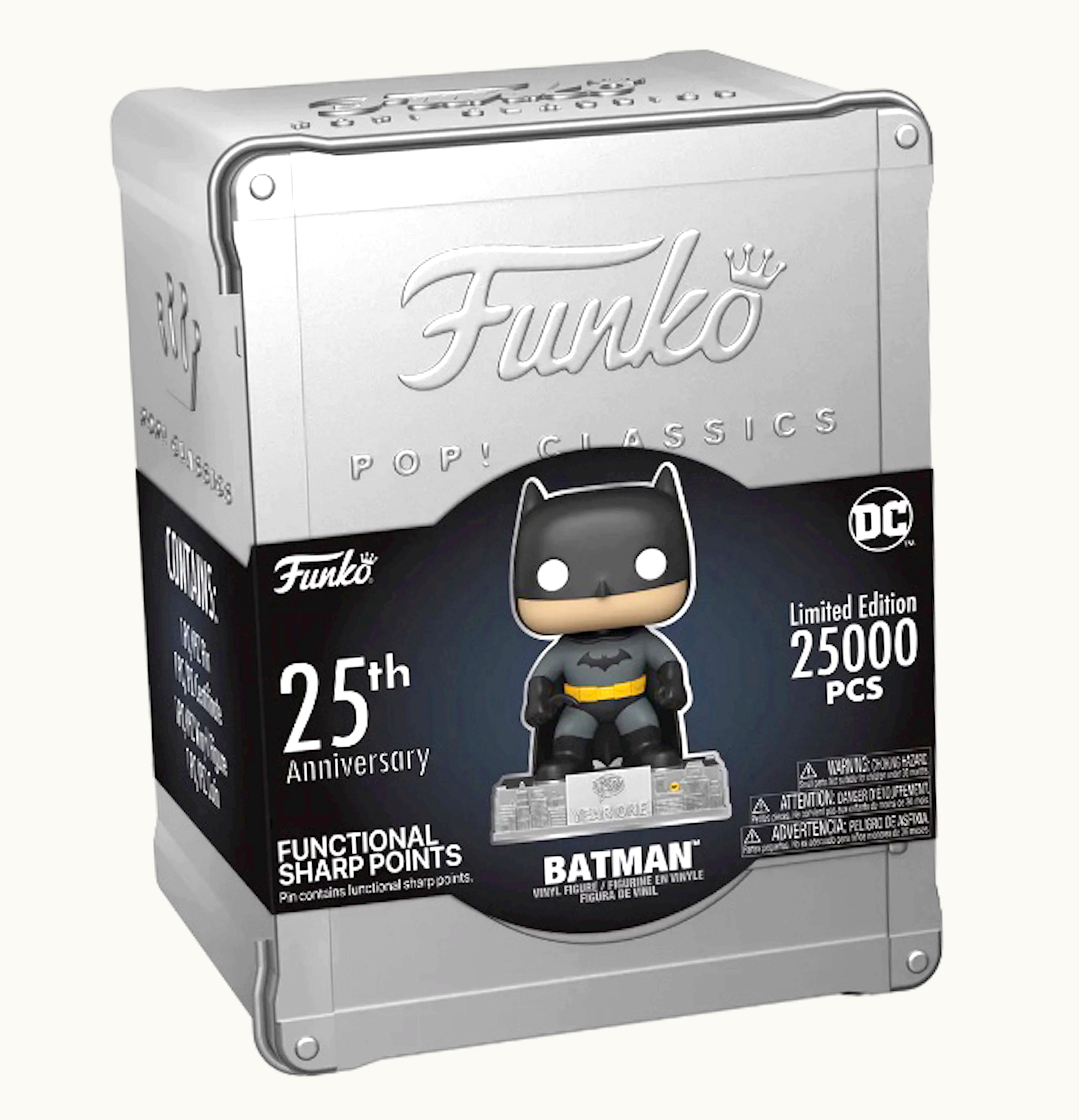 Funko Funko Pop Classics DC Comics Batman 25th Anniversary Exclusive Figure 01c