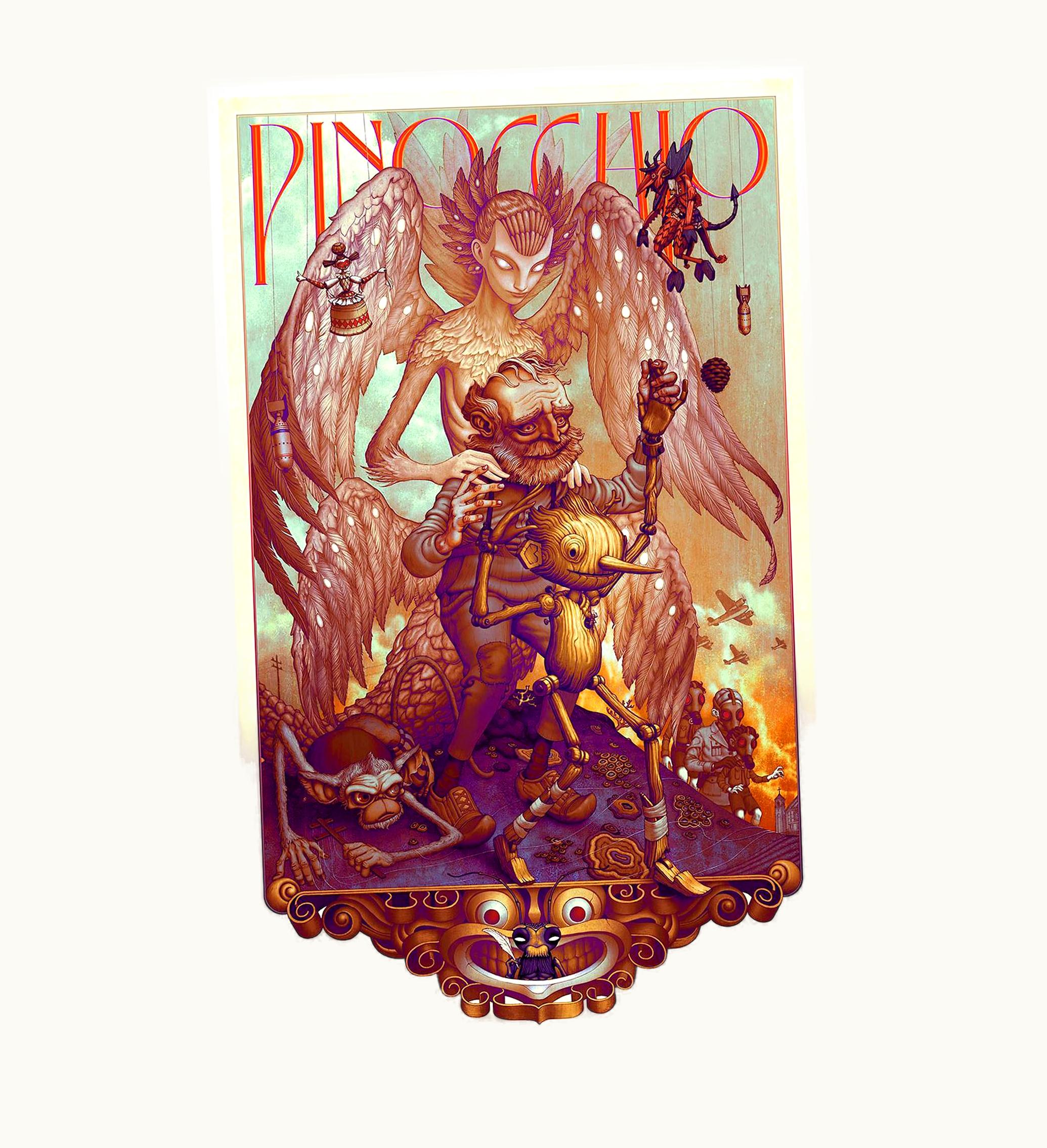 James Jean The Pinocchio Print Signed Edition Of Tbd