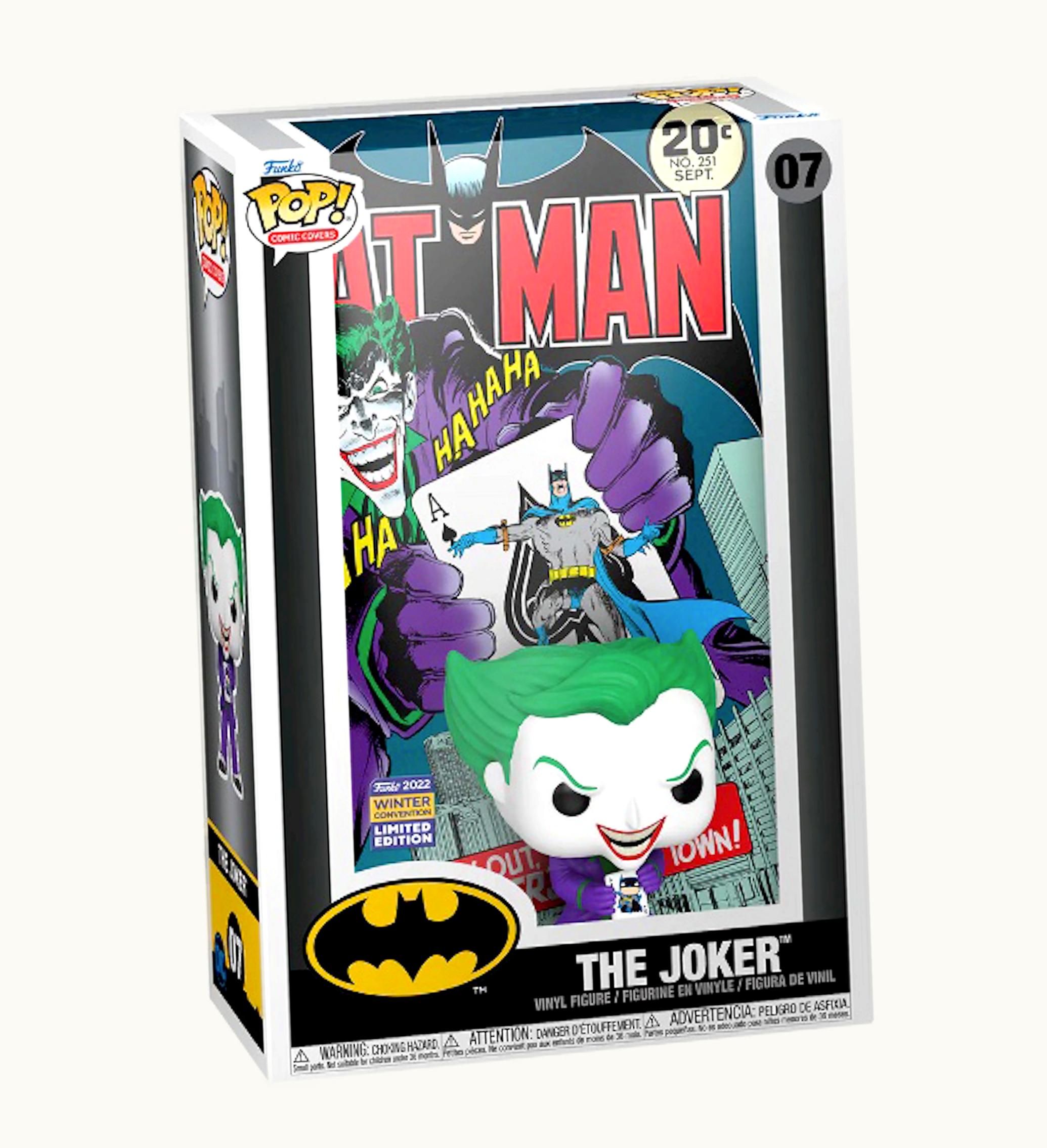 Funko Funko Pop Comic Covers Batman The Joker 2022 Winter Convention Exclusive Figure 07