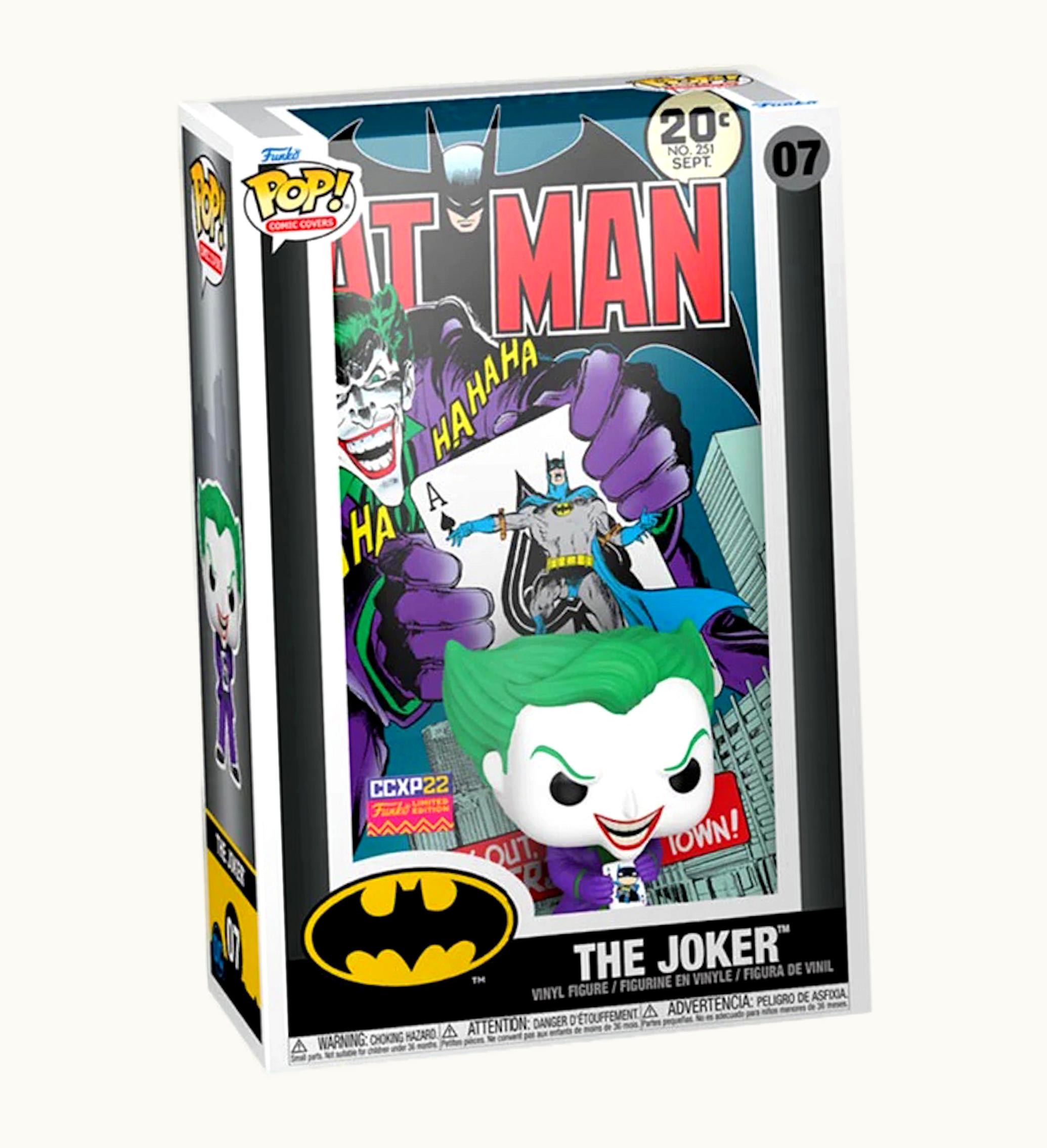 Funko Funko Pop Comic Covers Batman The Joker 2022 Ccxp Exclusive Figure 07
