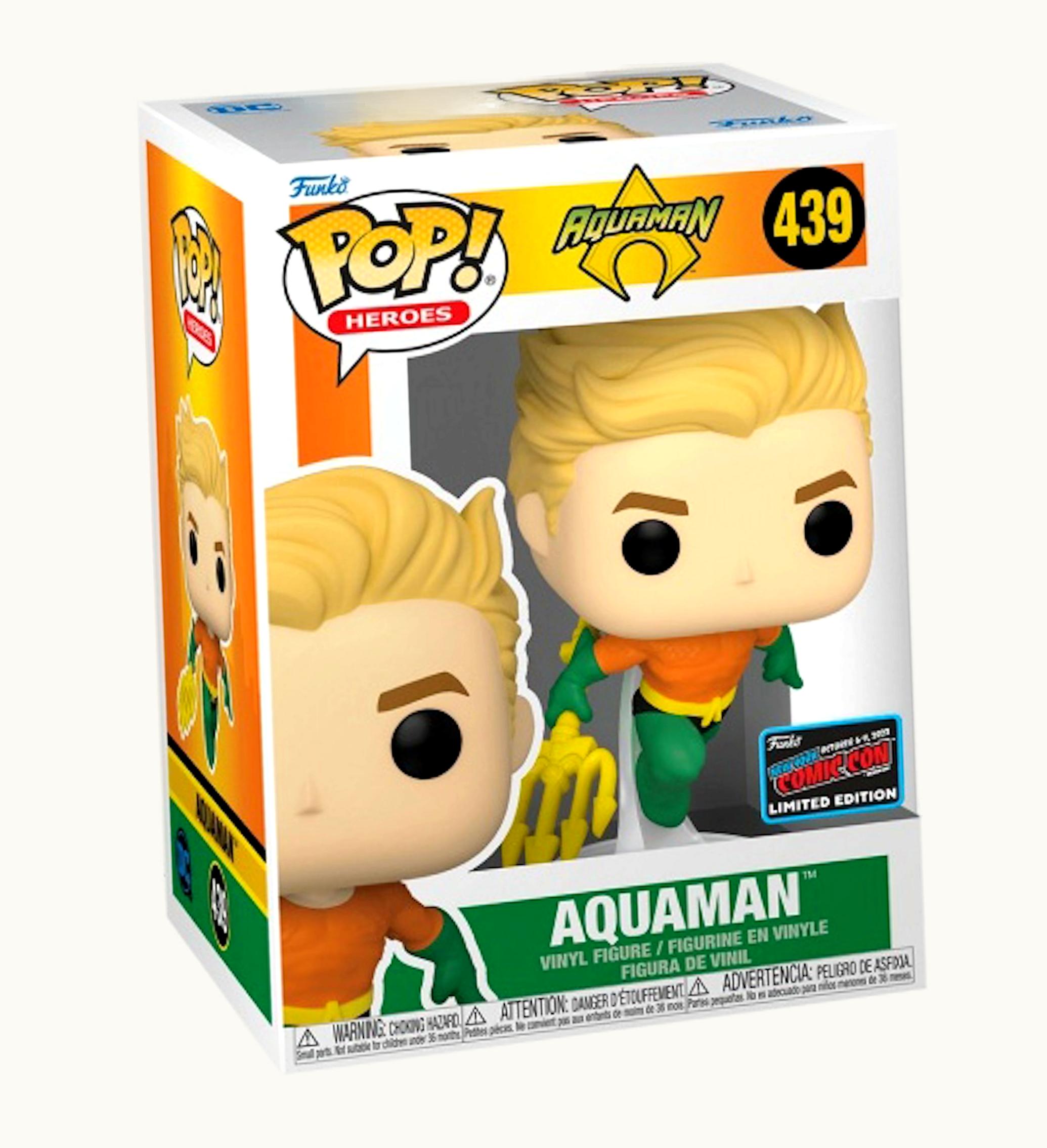 Funko Funko Pop Heroes DC Aquaman 2022 Nycc Exclusive Figure 439