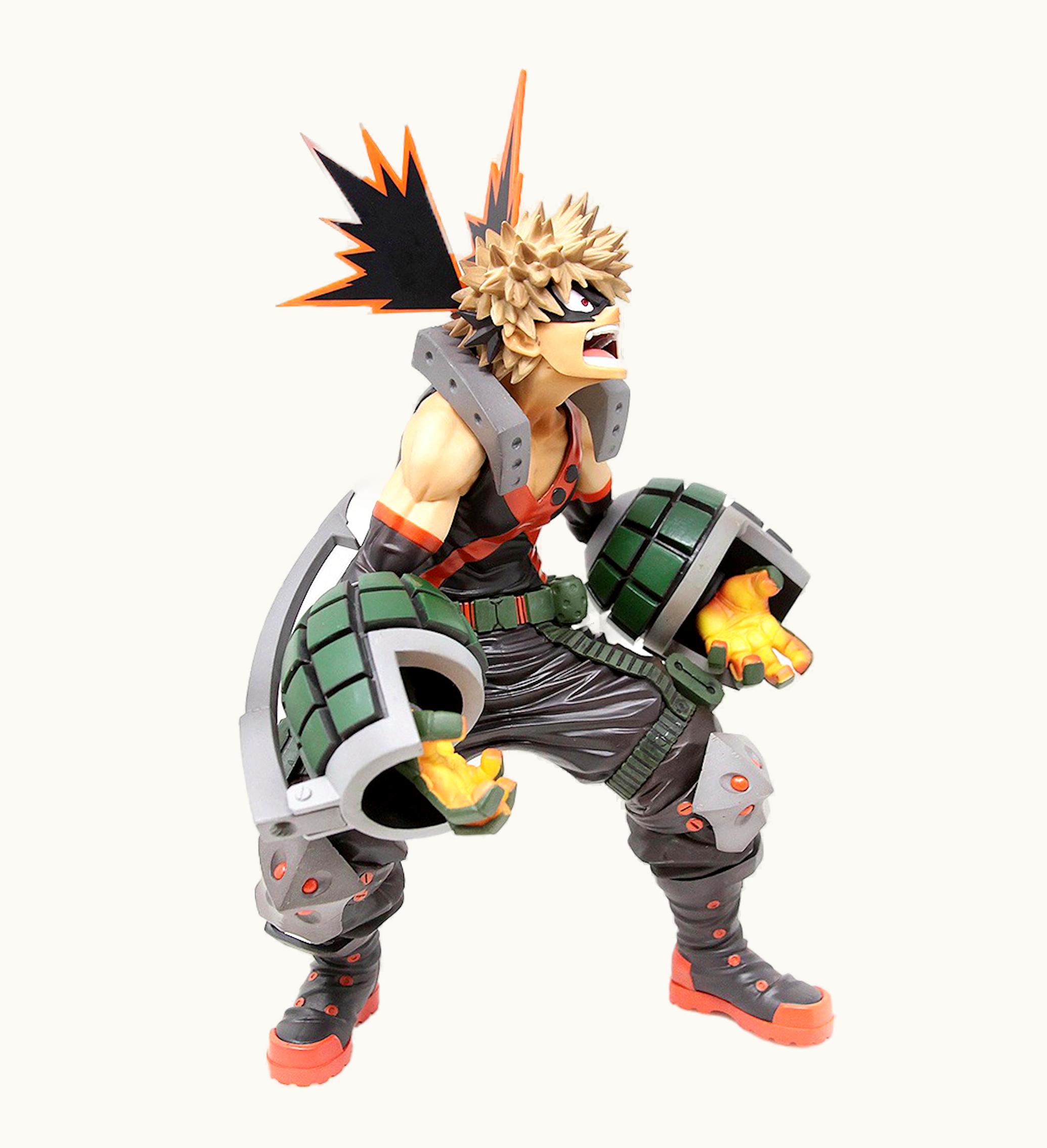 Banpresto My Hero Academia World Colosseum Modeling Academy Super Master Stars Piece The Katsuki Bakugo The Brush Figure Green