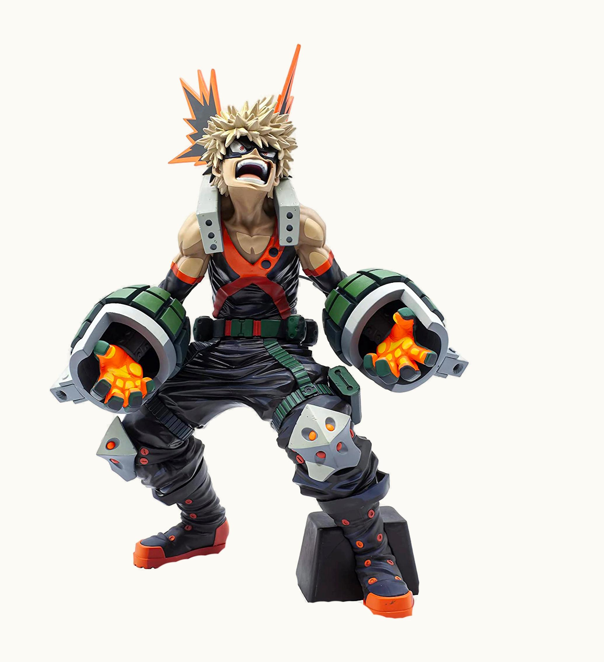 Banpresto My Hero Academia World Colosseum Modeling Academy Super Master Stars Piece The Katsuki Bakugo Two Dimensions Figure Green