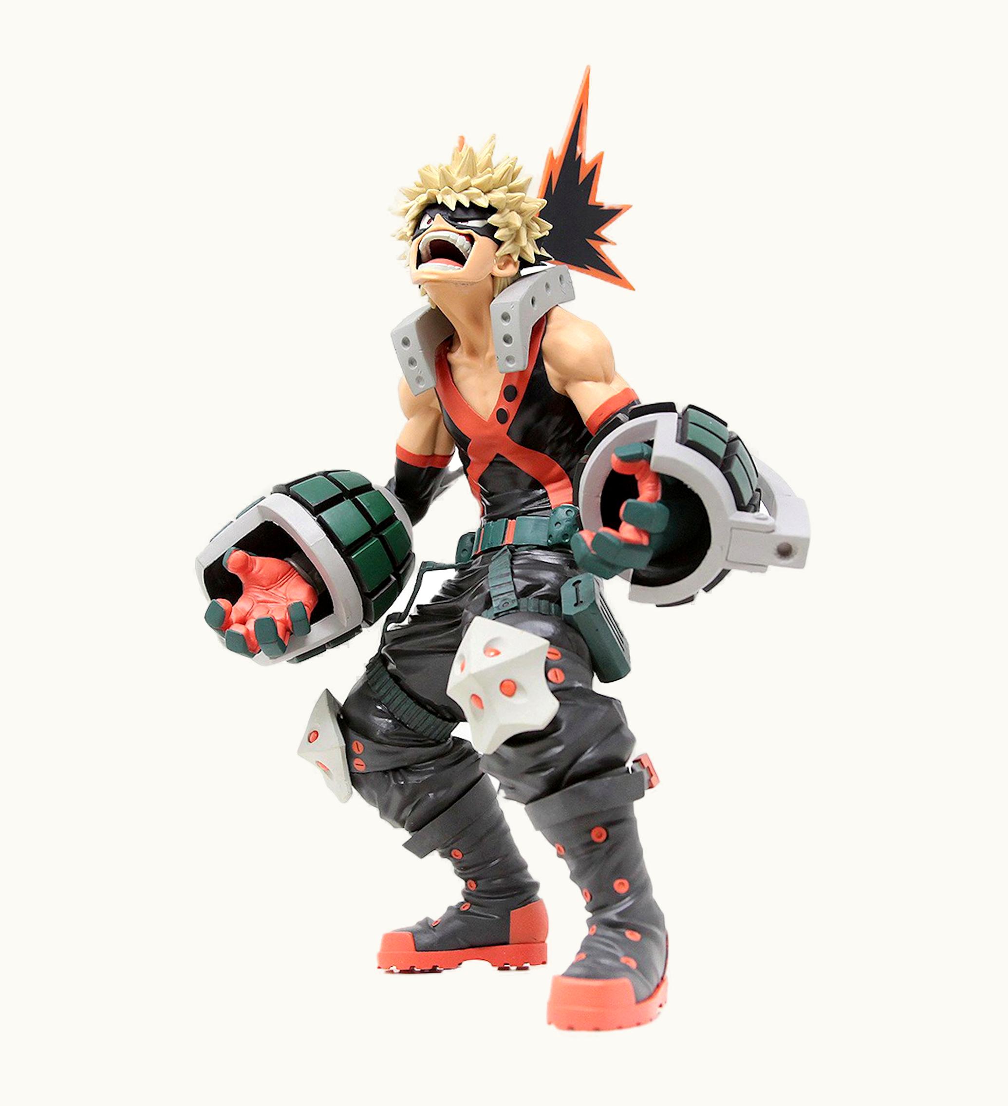 Banpresto My Hero Academia World Colosseum Modeling Academy Super Master Stars Piece The Katsuki Bakugo The Anime Figure Green