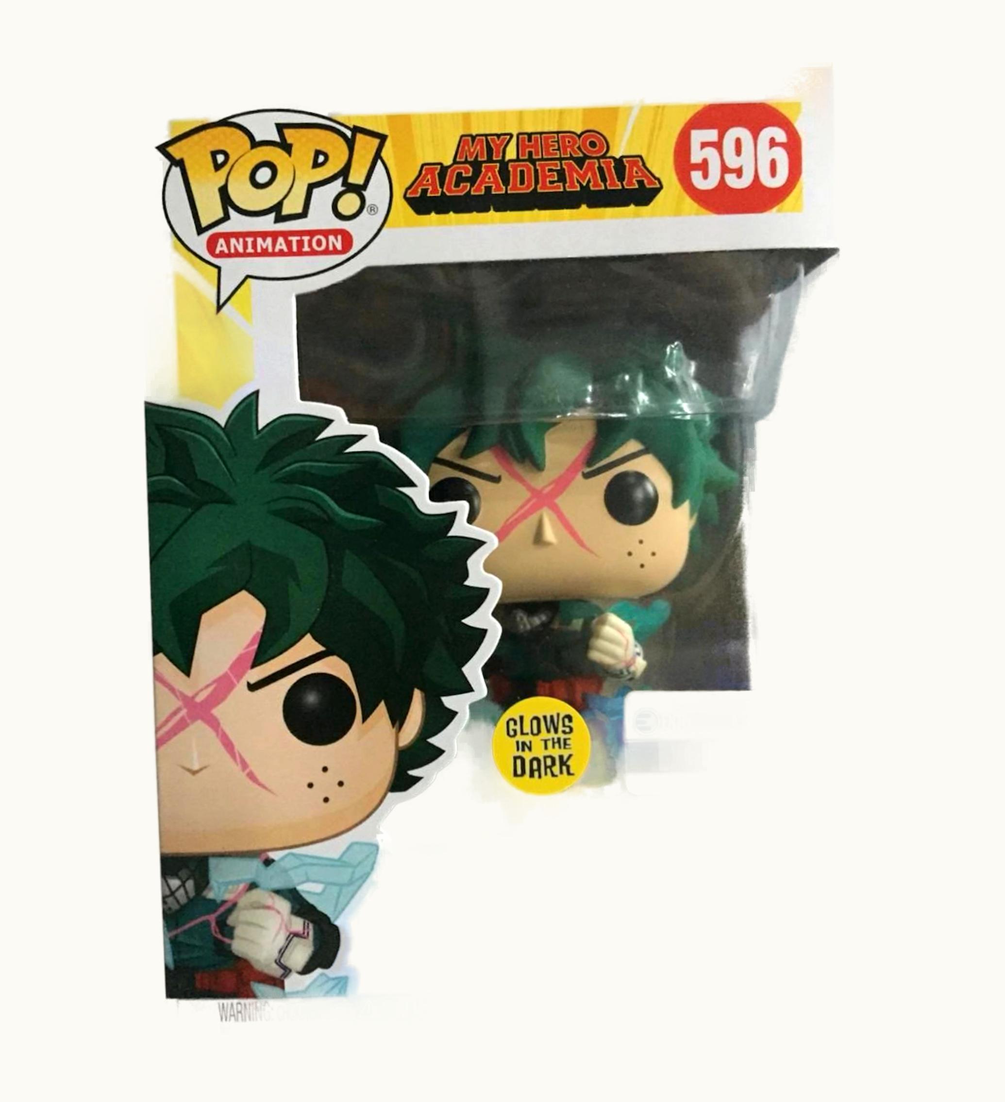 Funko Funko Pop Animation My Hero Academia Deku Glow Entertainment Earth Exclusive Figure 596