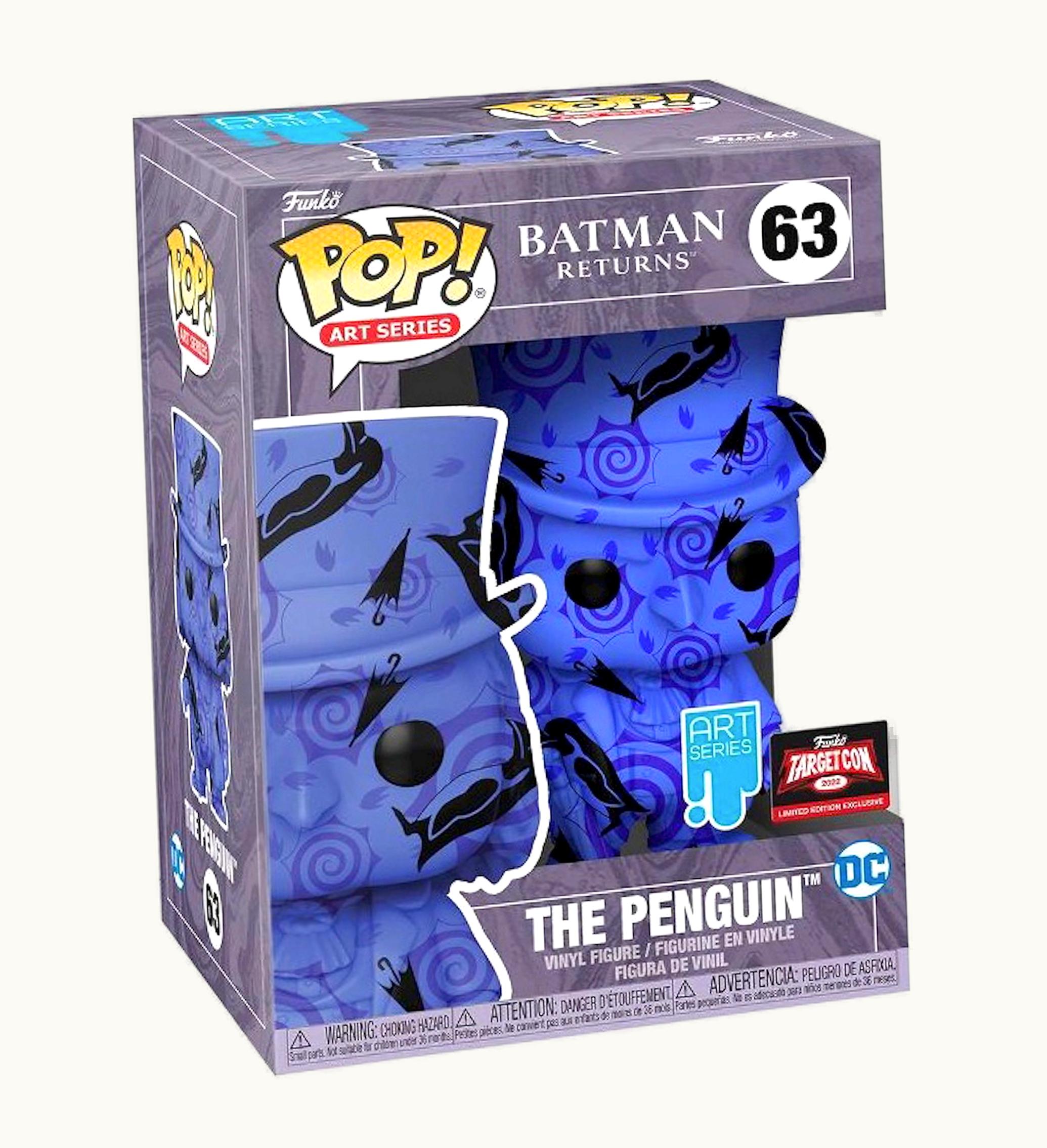Funko Funko Pop Art Series DC Batman Returns The Penguin Target Con 2022 Exclusive Figure 63