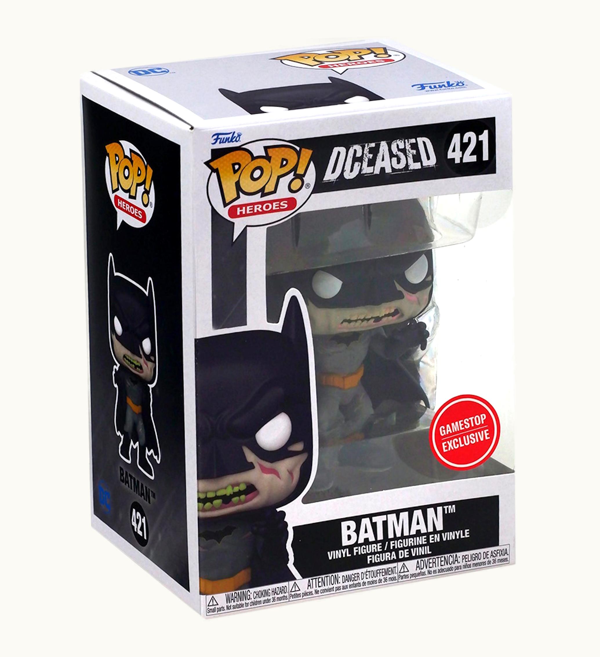 Funko Funko Pop Heroes Dceased Batman Gamestop Exclusive Figure 421