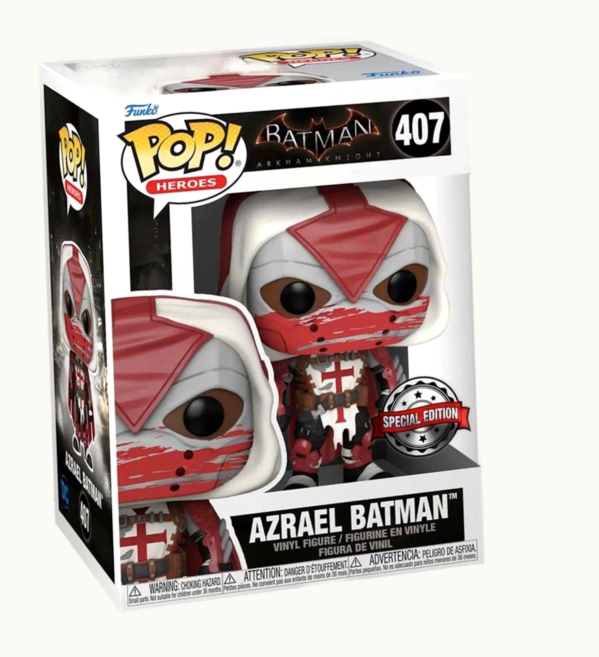 Funko Funko Pop Heroes Batman Arkham Knight Azrael Batman Special Edition Figure 407