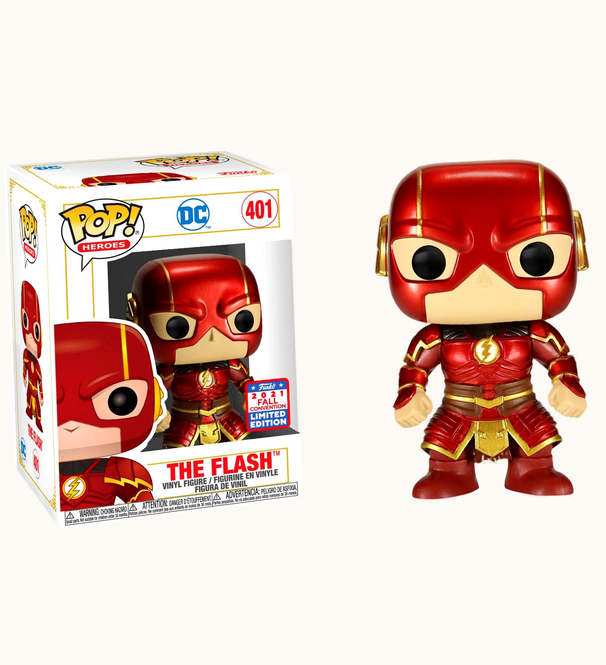 Funko Funko Pop Heroes DC The Flash 2021 Fall Convention Exclusive Figure 401