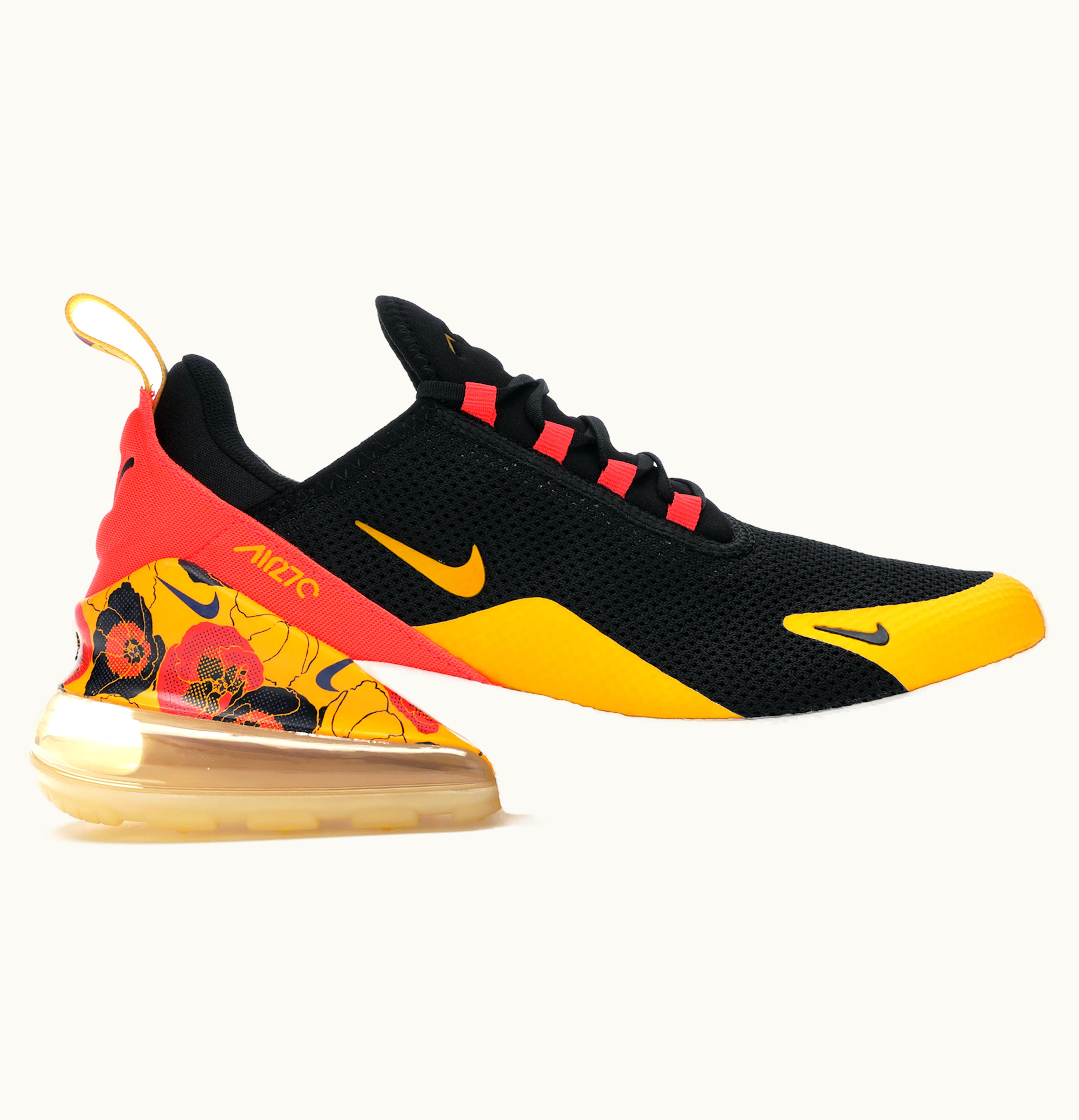 Nike Nike Air Max 270 Floral Black Crimson Gold W