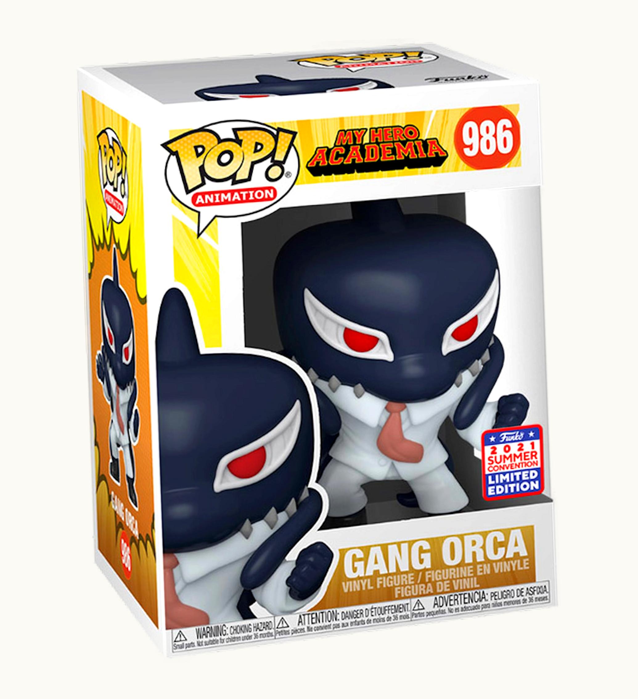Funko Funko Pop Animation My Hero Academia Gang Orca 2021 Summer Convention Exclusive Figure 986