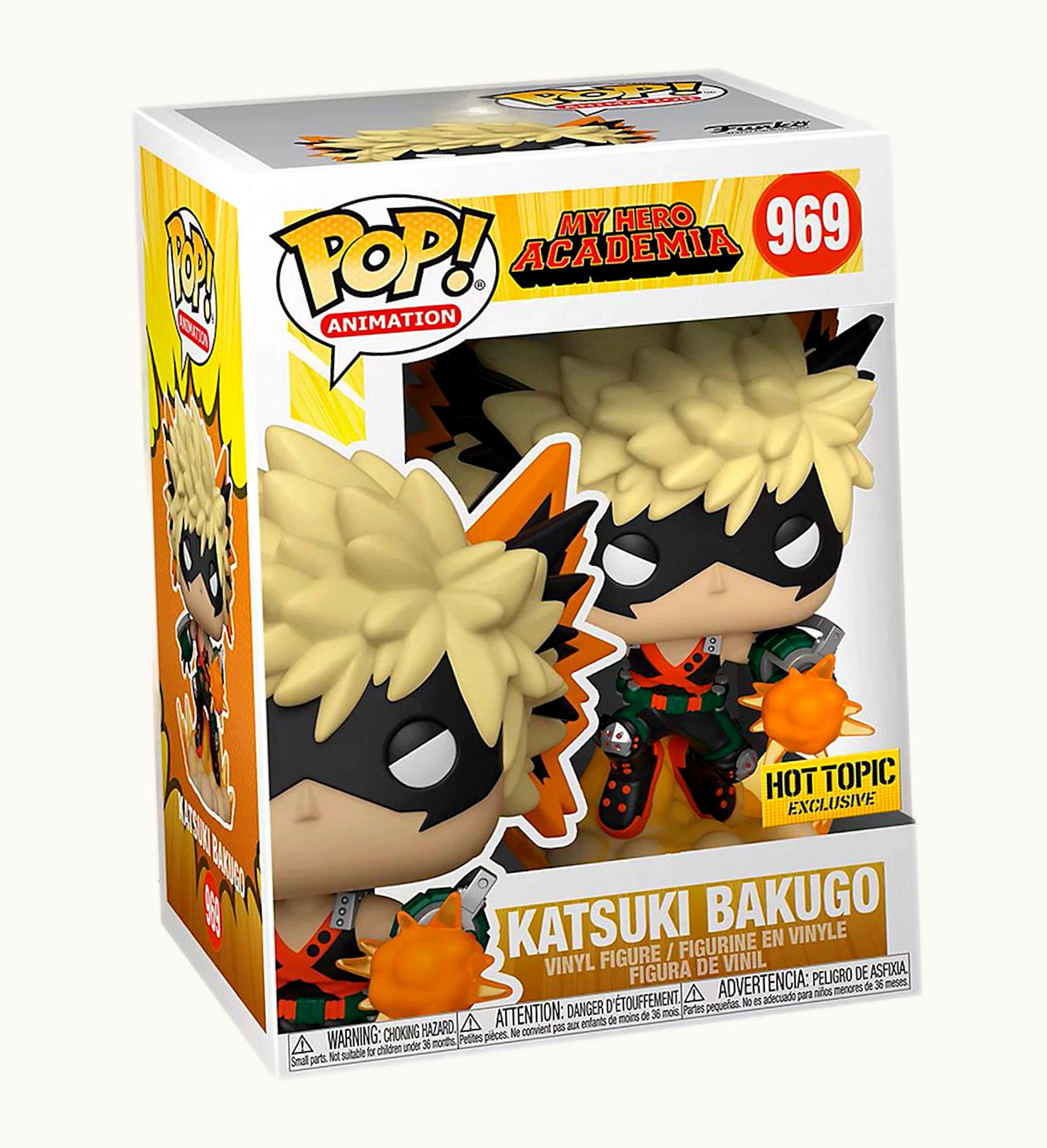 Funko Funko Pop My Hero Academia Katsuki Bakugo Hot Topic Exclusive Figure 969