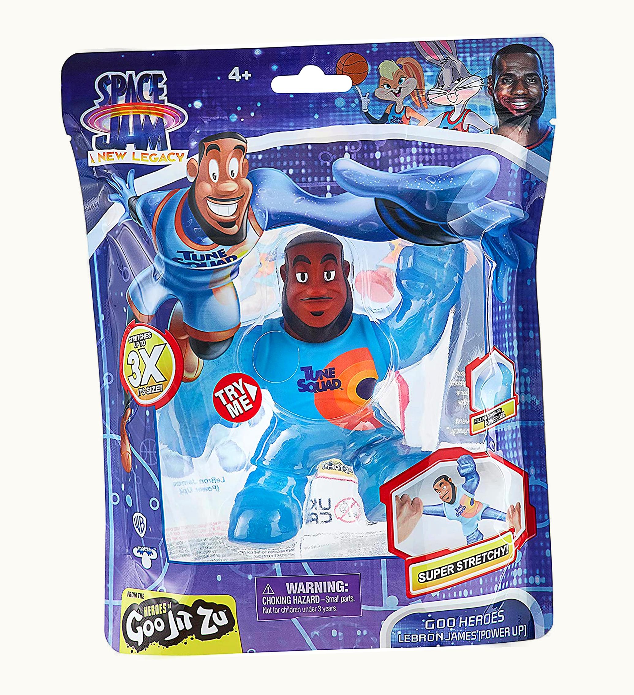Space Jam Space Jam Heroes Of Goo Jit Zu A New Legacy 5 Stretchy Goo Filled Action Figure Lebron James Power Up
