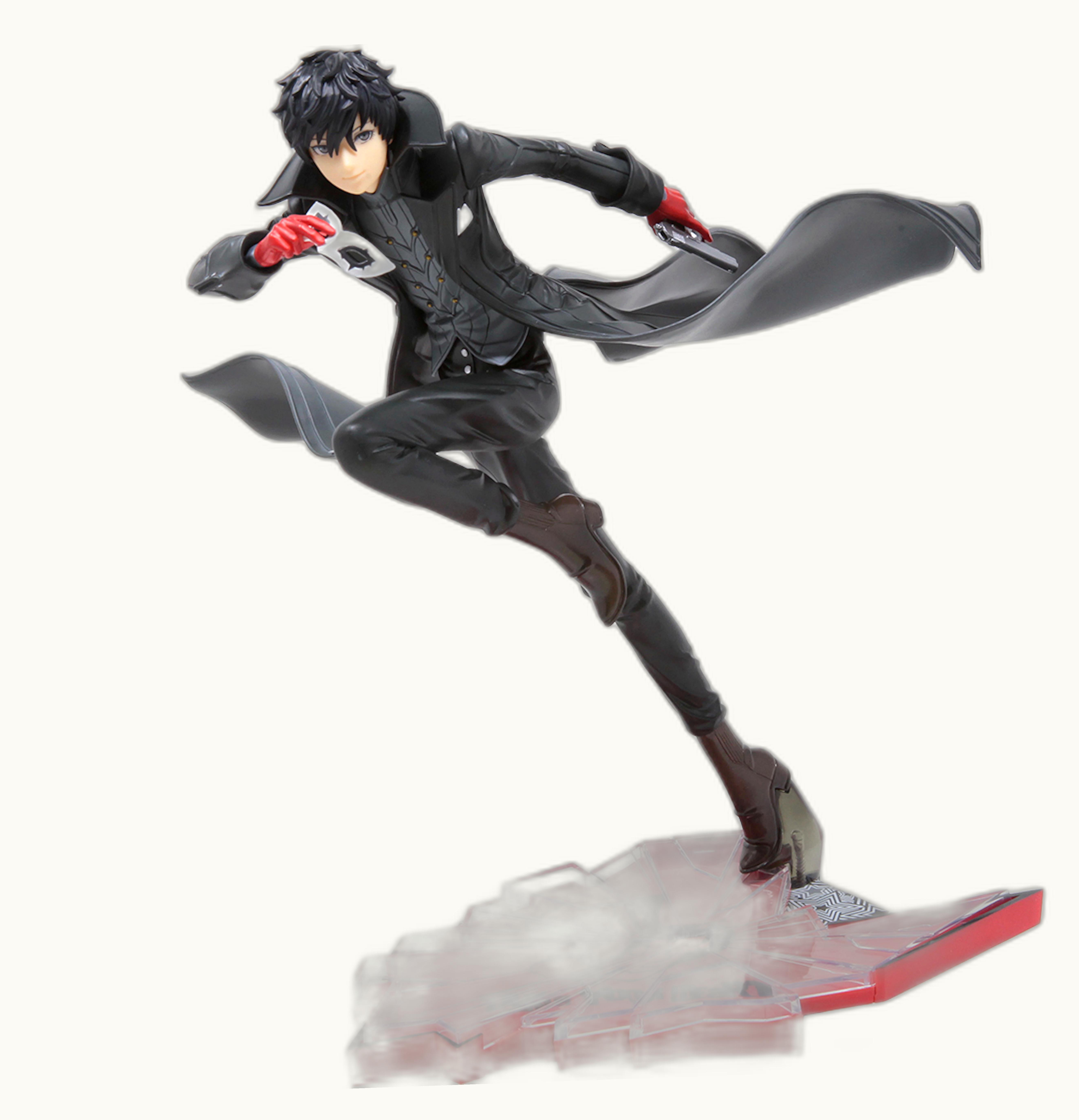 Kotobukiya Artfx J Persona 5 Hero Phantom Thief Version Re Run Figure Black