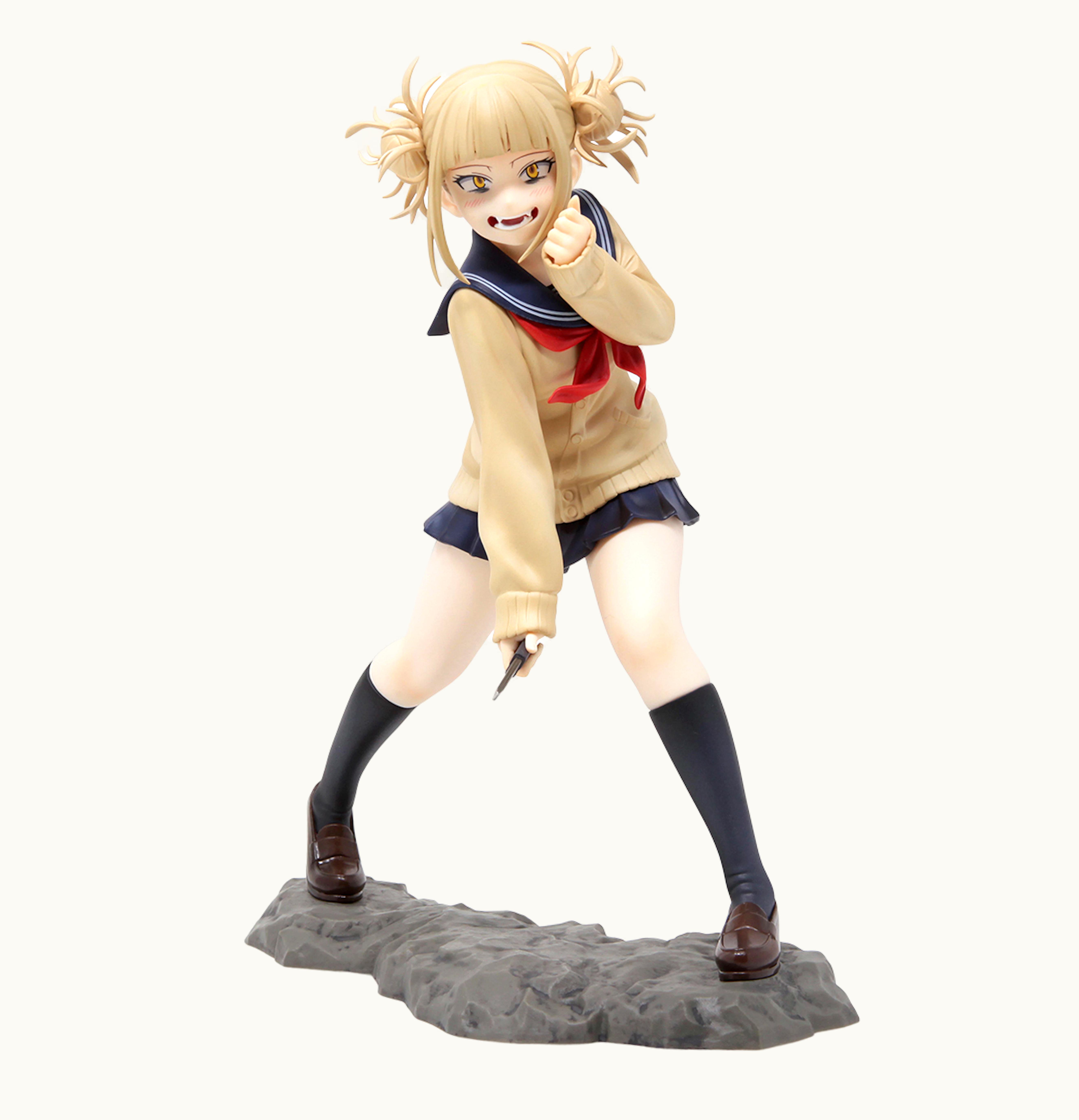 Kotobukiya Artfx J My Hero Academia Himiko Toga With Bonus Face Part Figure Tan