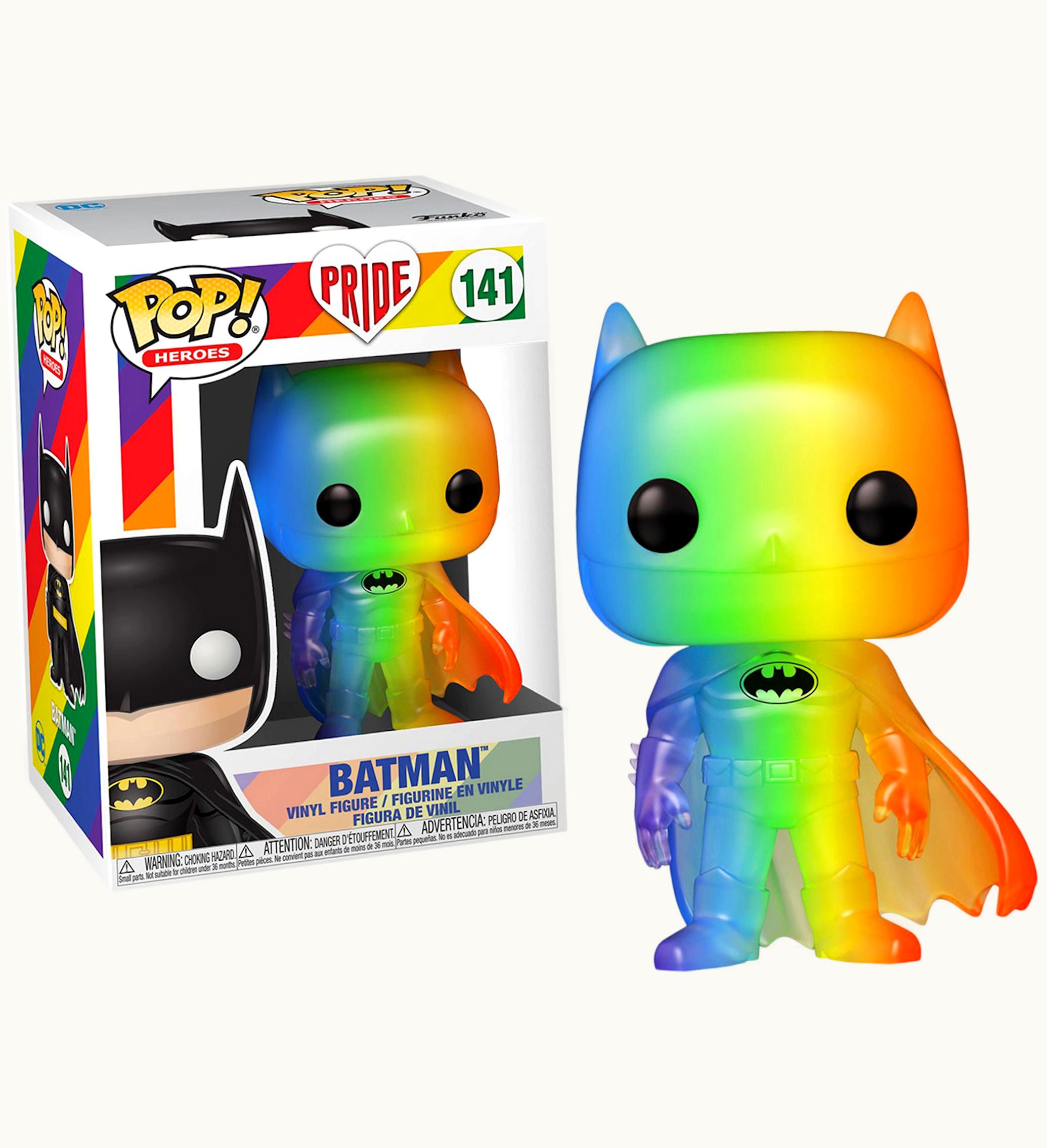 Funko Funko Pop Heroes Pride 2020 Batman Rainbow Pride Figure 141