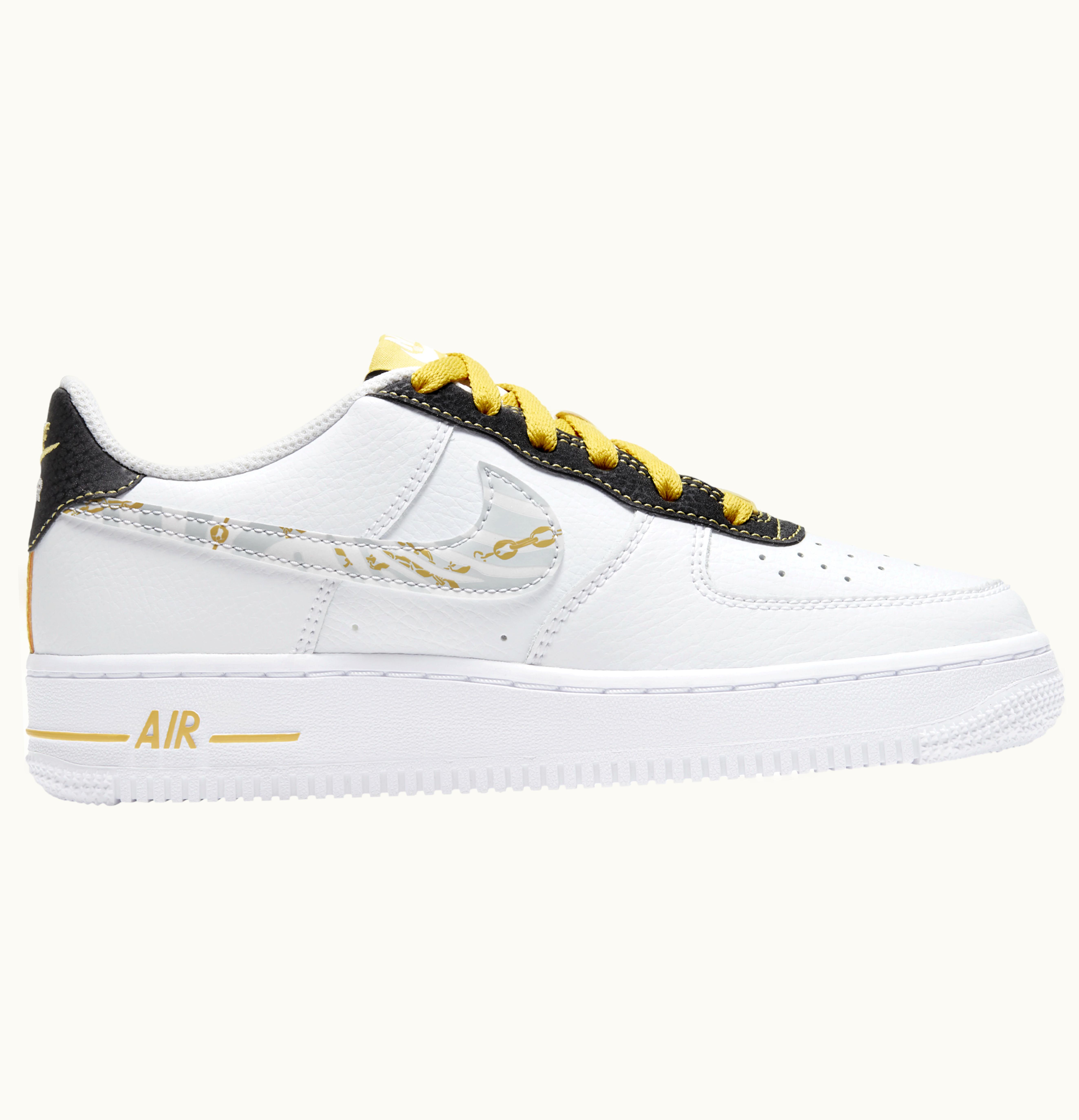 Nike Nike Air Force 1 Low Gold Link Zebra GS
