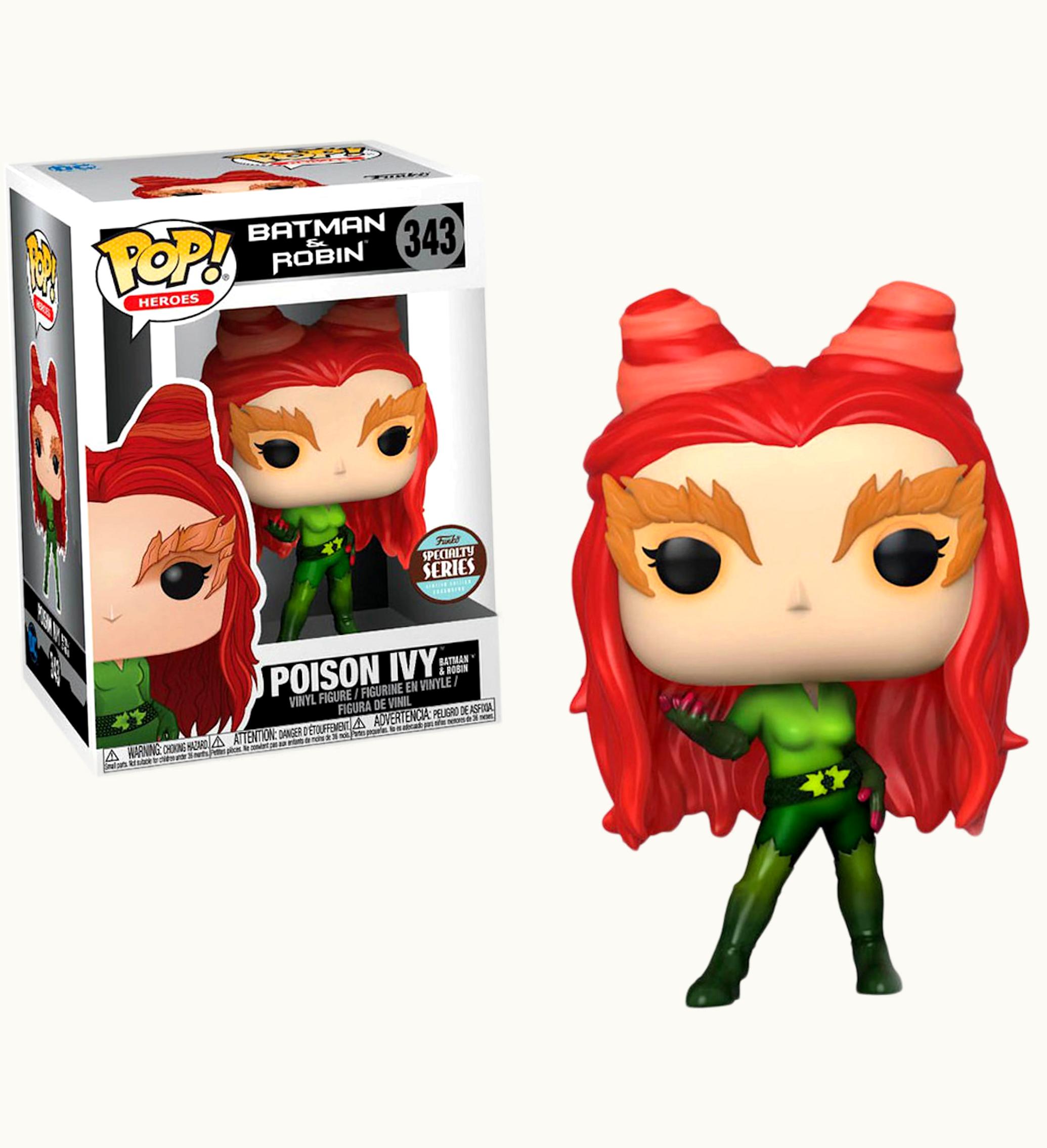 Funko Funko Pop Heroes Batman Robin Poison Ivy Specialty Series Exclusive Figure 343