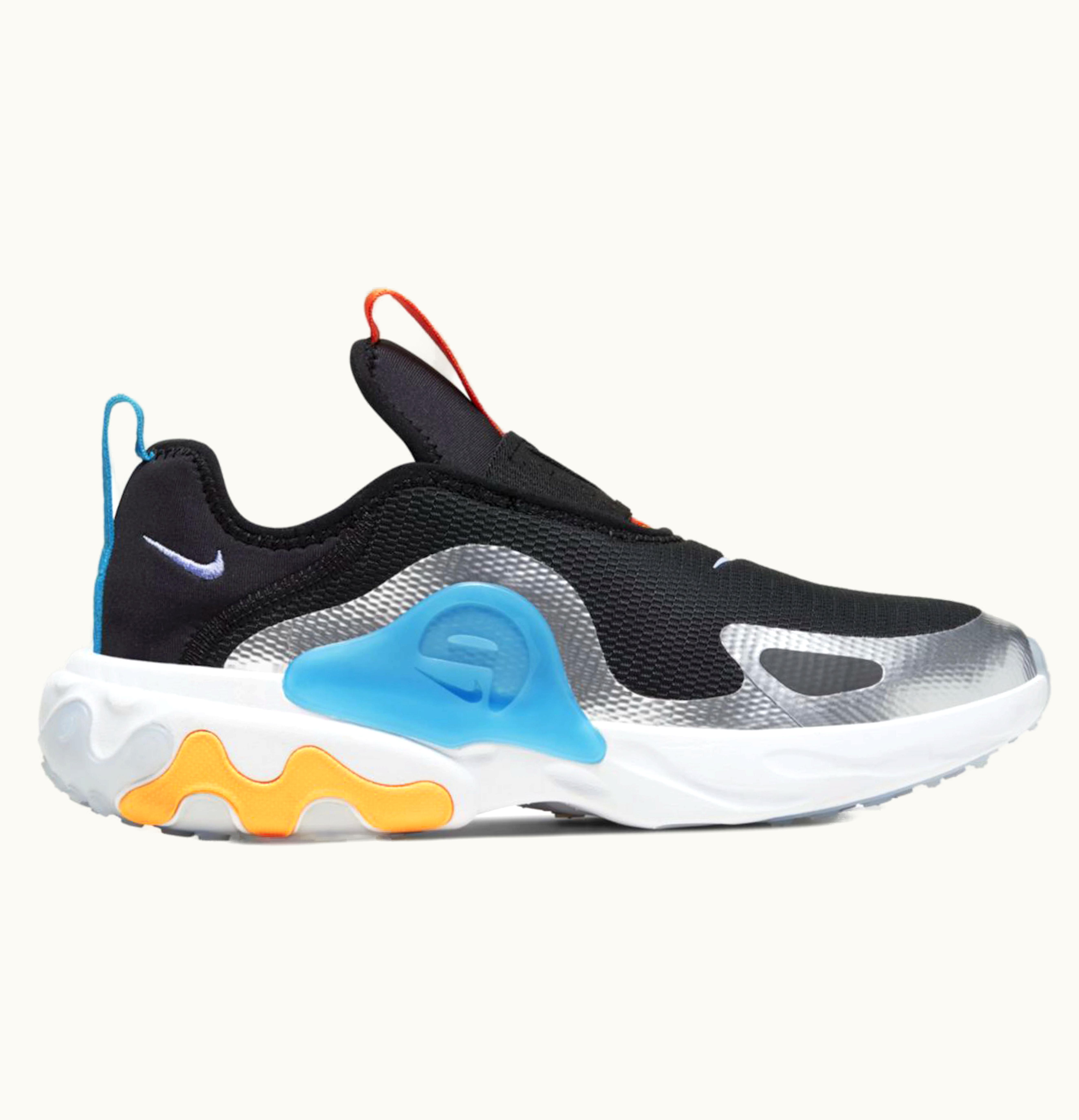 Nike Nike React Presto Extreme Black Laser Orange Gs