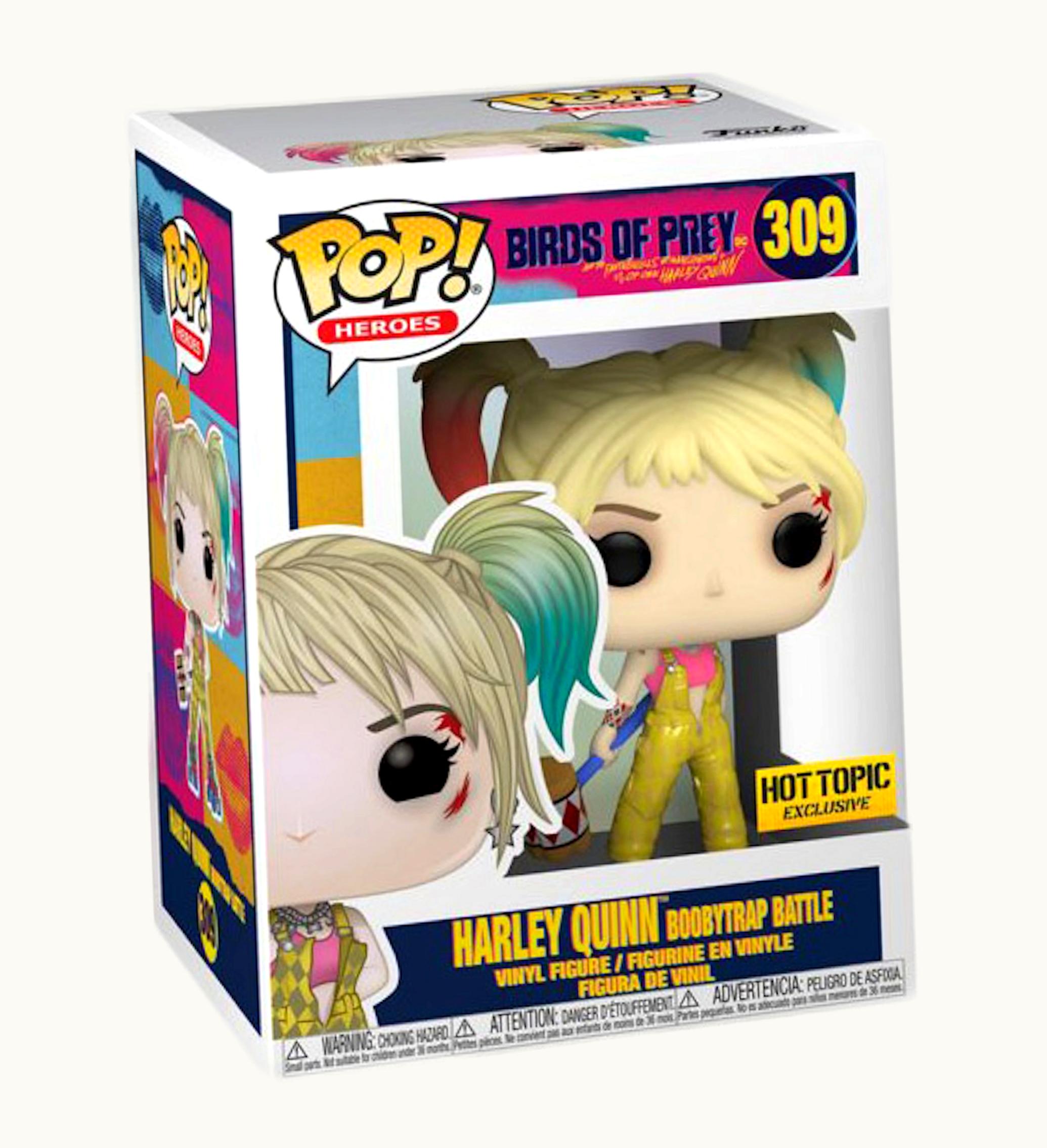 Funko Funko Pop Heroes Birds Of Prey Harley Quinn Boobytrap Battle Hot Topic Exclusive Figure 309