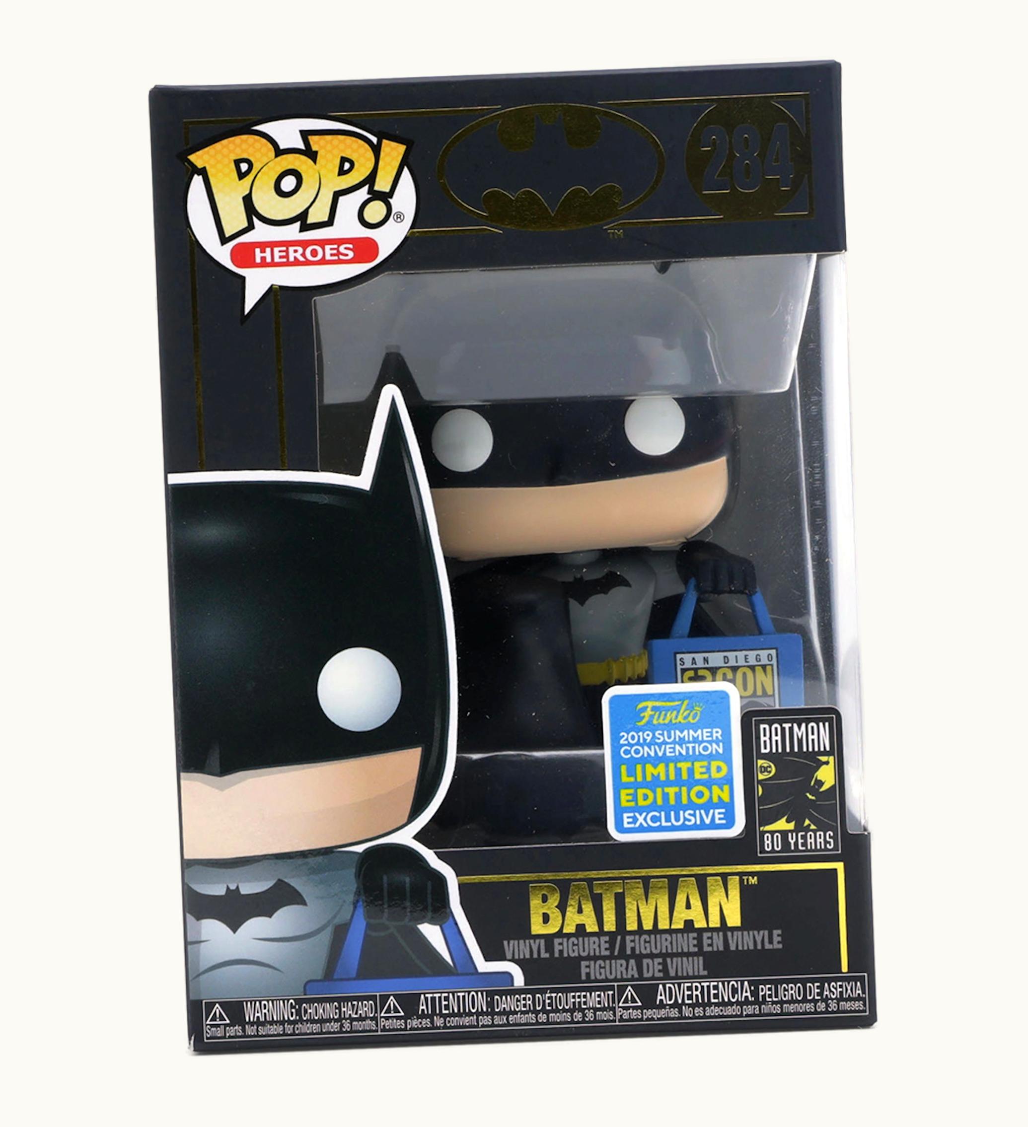 Funko Funko Pop Heroes DC Batman San Diego Comic Con Summer Convention Exclusive Figure 284