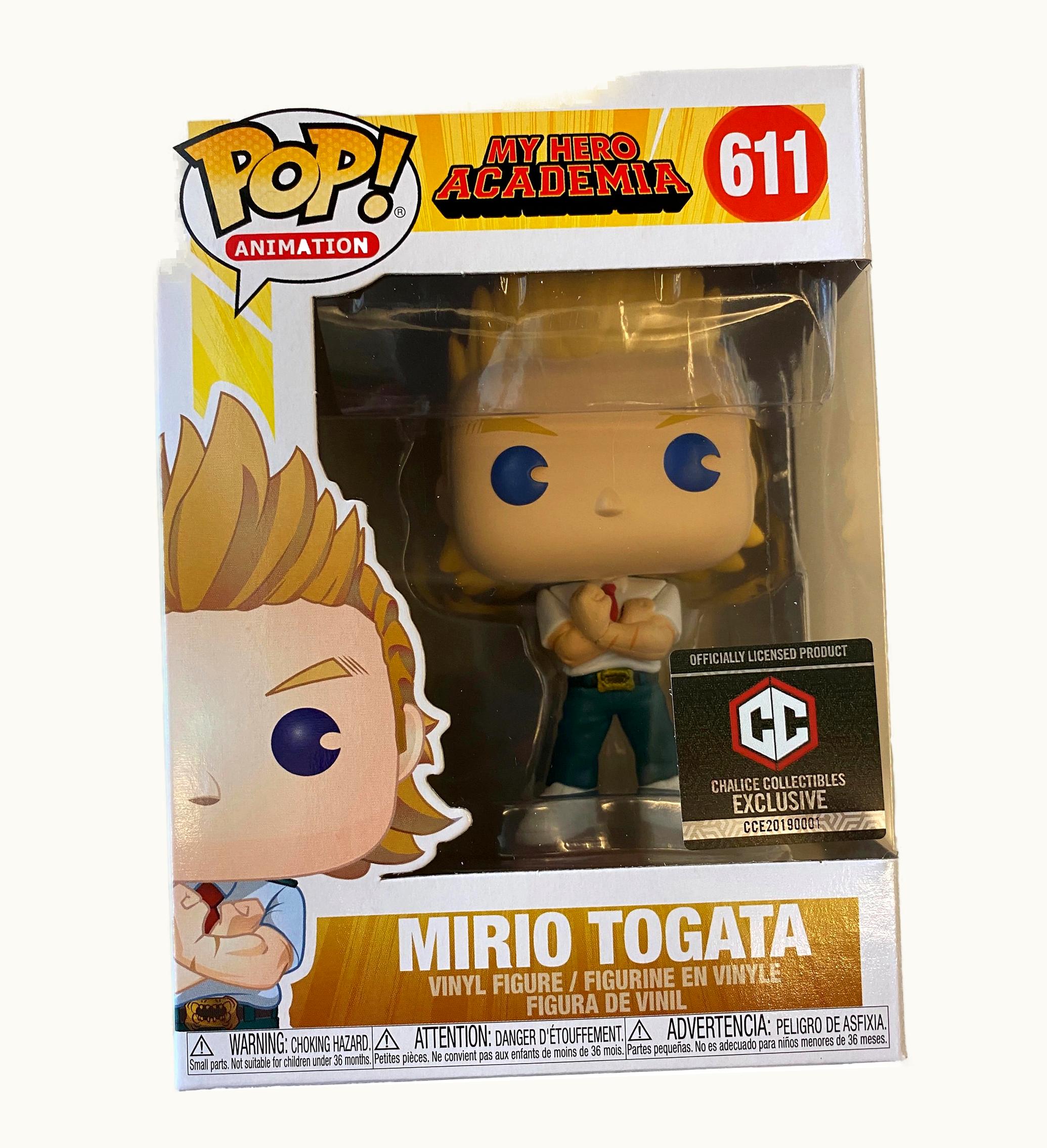 Funko Funko Pop Animation My Hero Academia Mirio Togata Chalic Collectibles Exclusive Figure 611