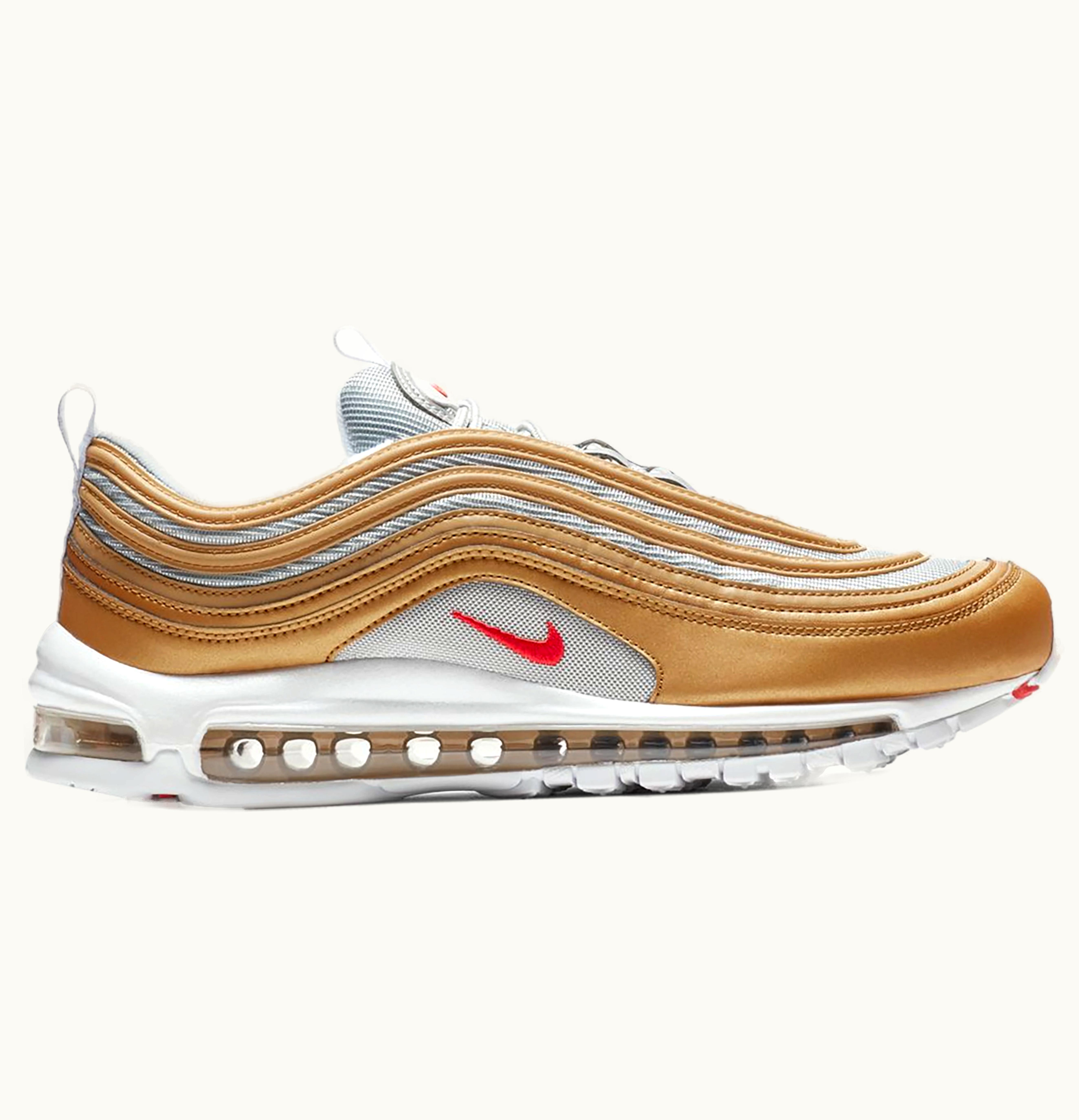 Nike Nike Air Max 97 Metallic Gold University Red