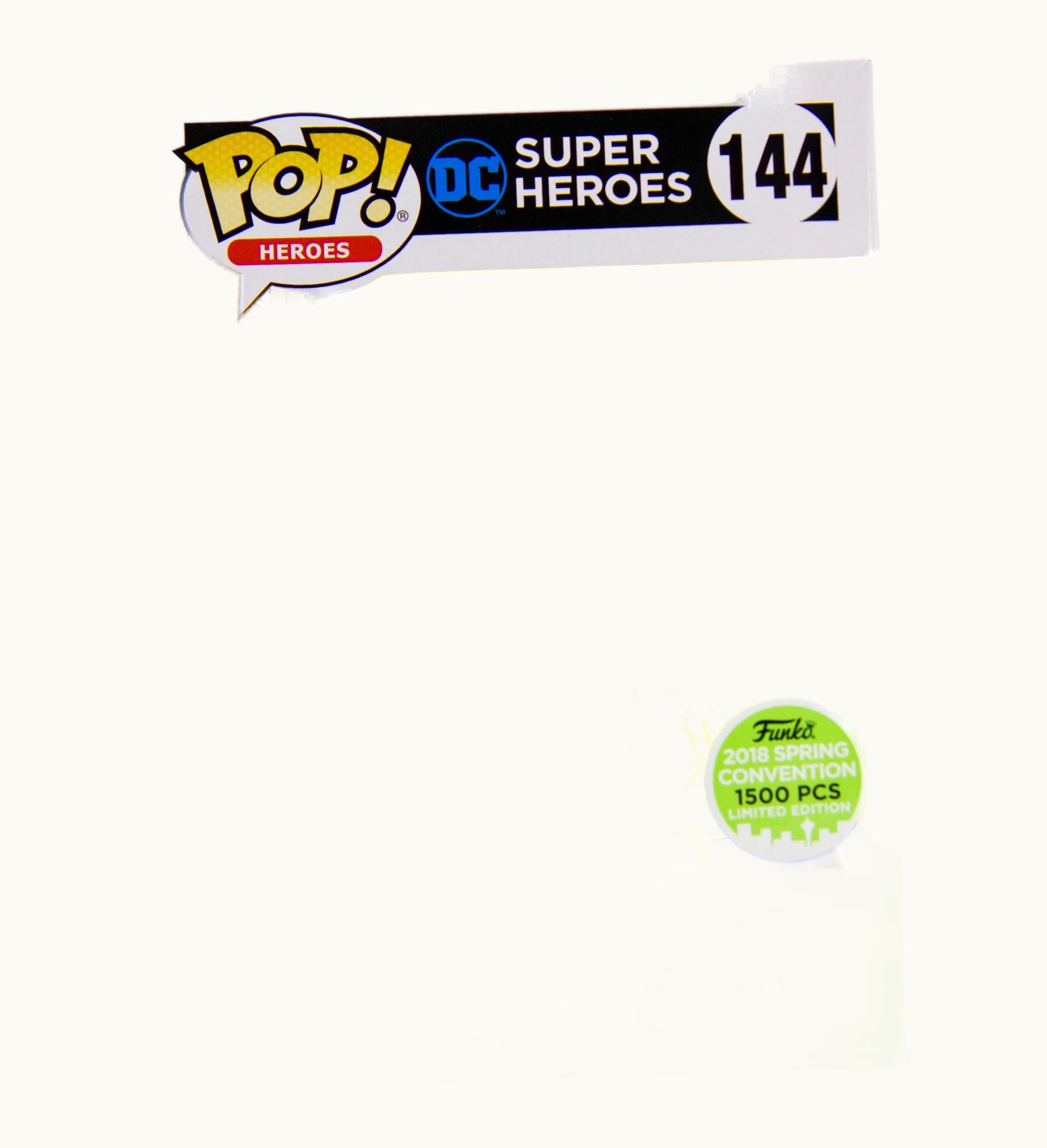 Funko Funko Pop DC Heroes Batman Emerald Chrome Spring Convention Figure 144