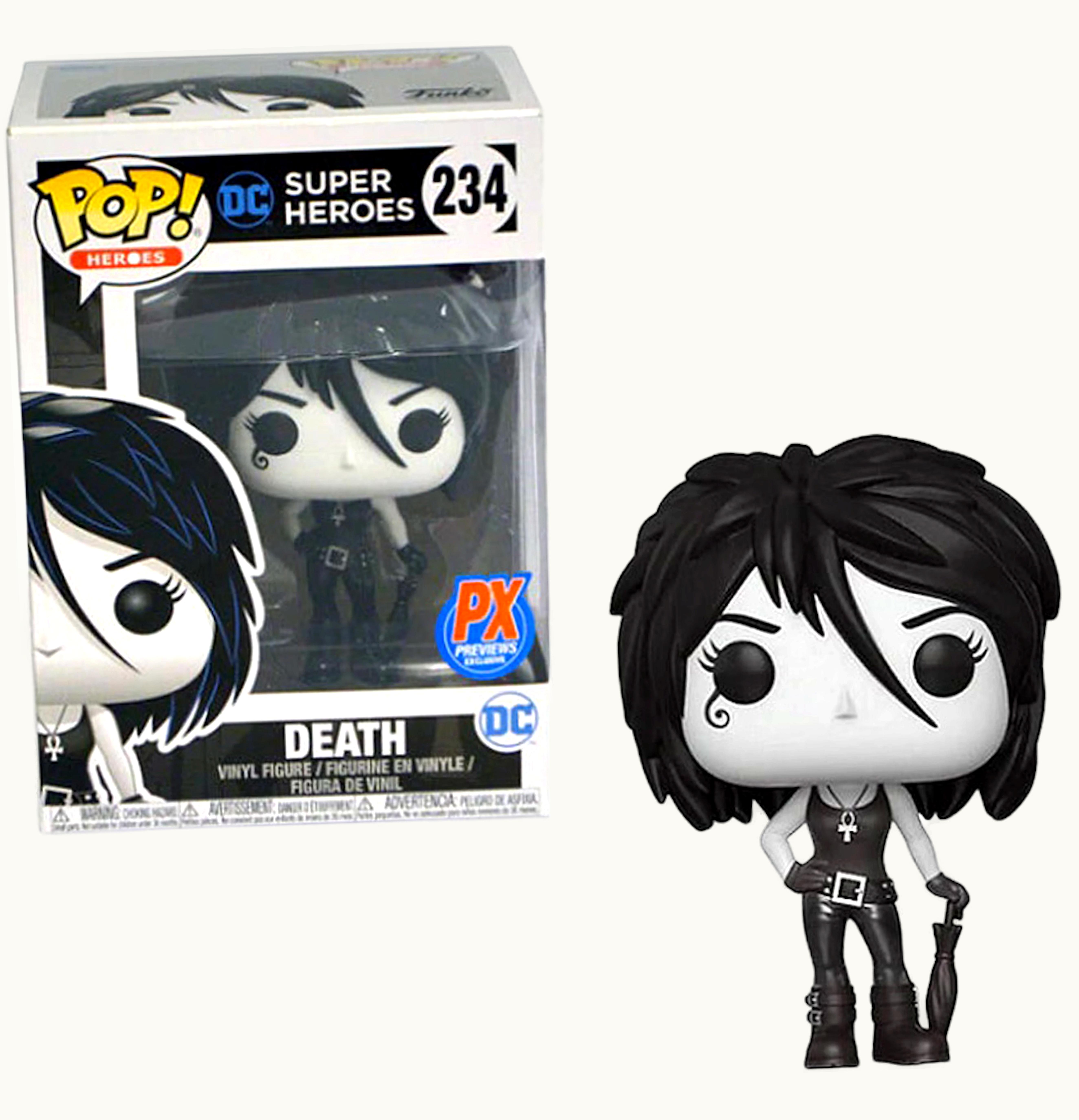 Funko Funko Pop Heroes DC Super Heroes Sandman Death Px Previews Exclusive Figure 234
