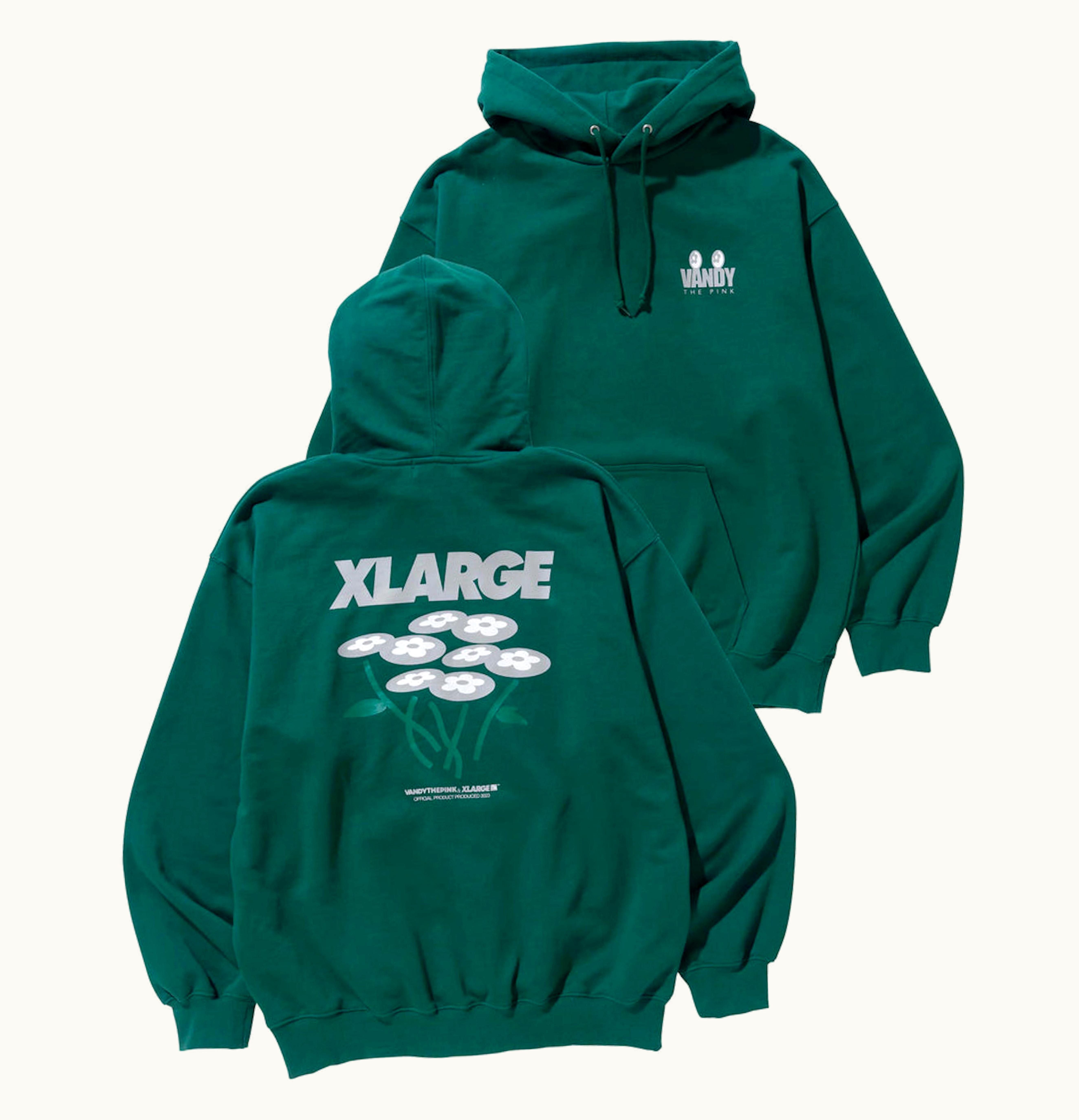 Vandy The Pink Vandy The Pink X Xlarge Pullover Hoodie Green