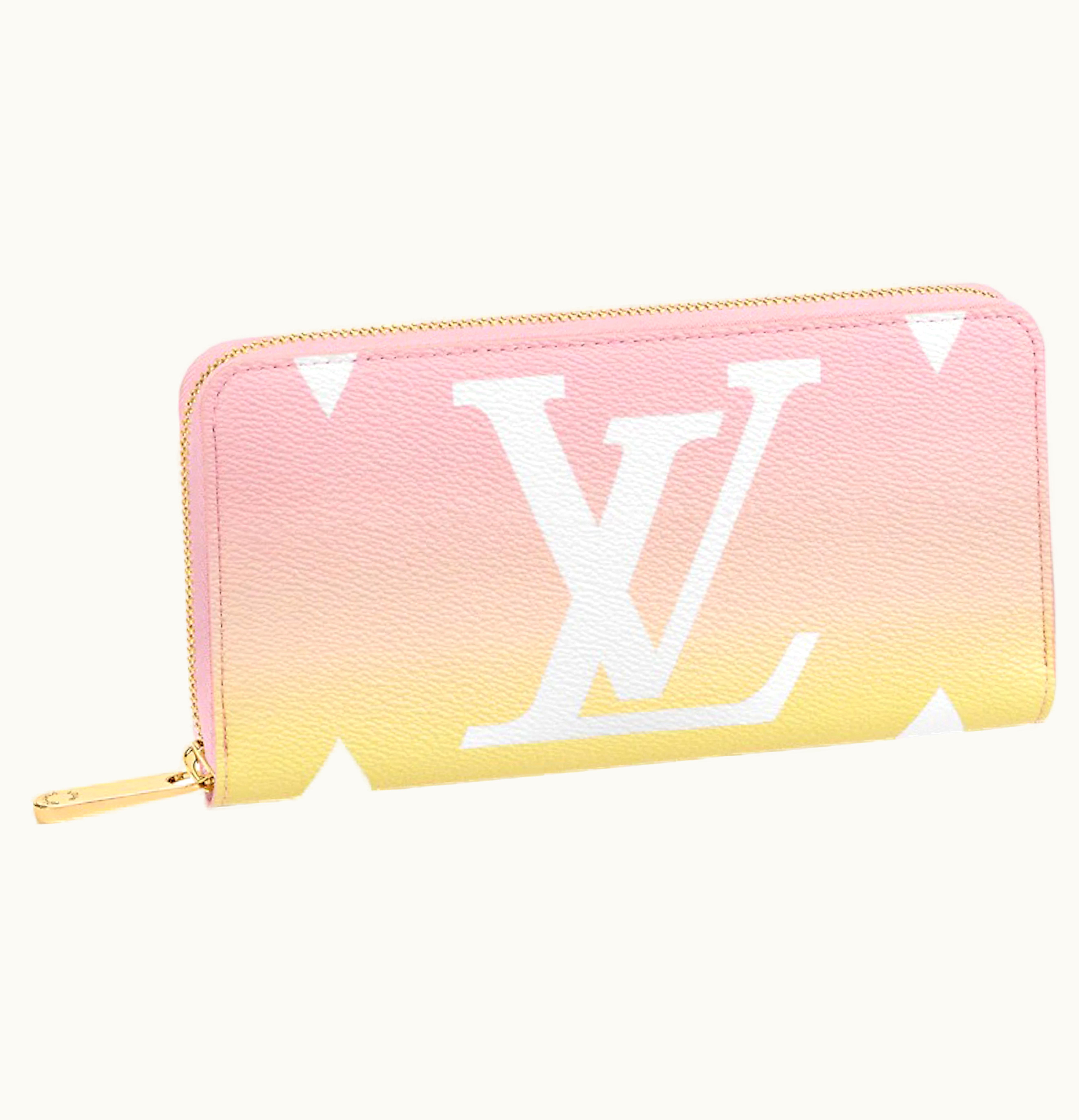 Louis Vuitton Louis Vuitton Wallet Zippy Gradient Pastel Light Pink