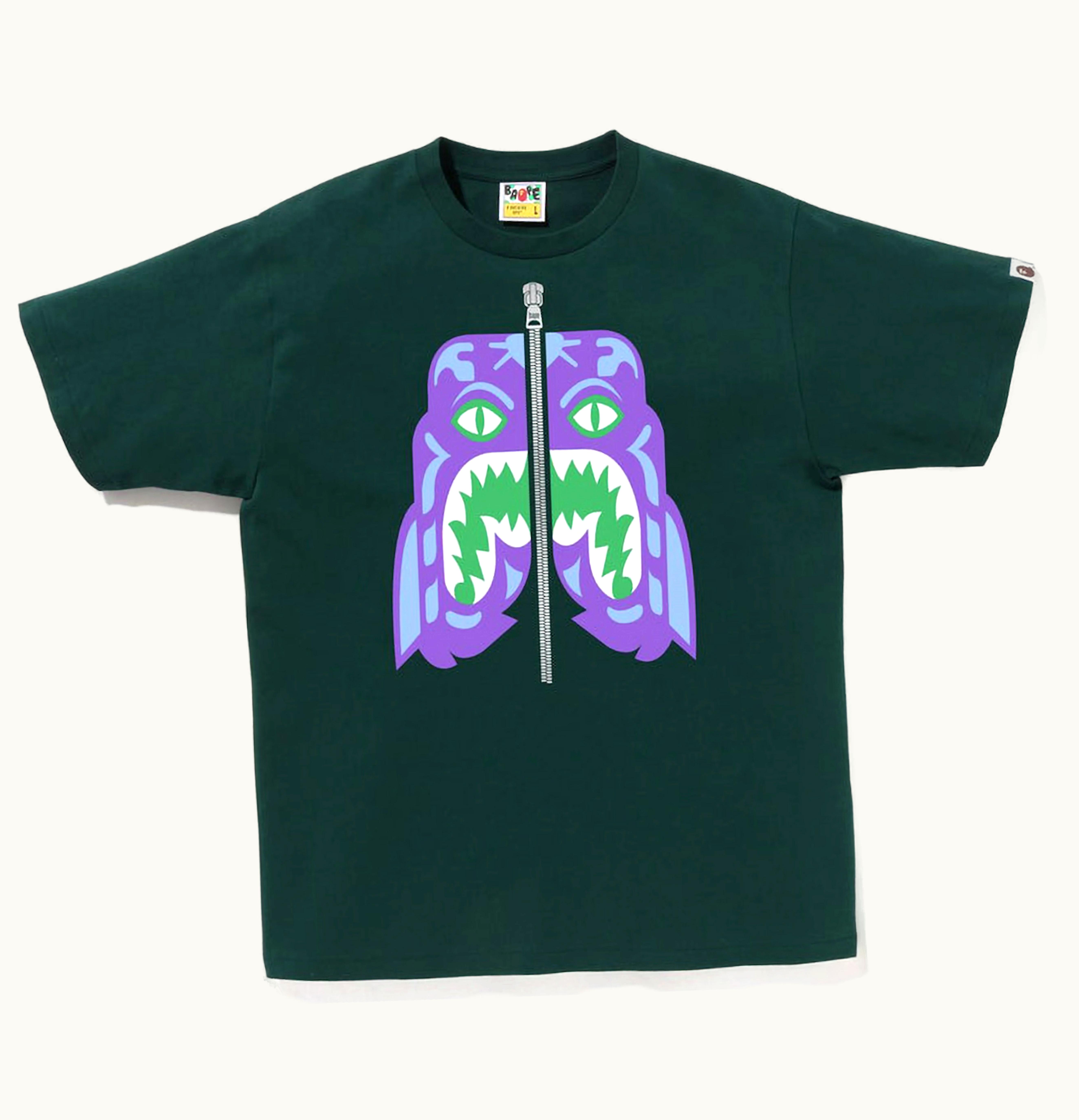 BAPE BAPE Colors Tiger Tee Green