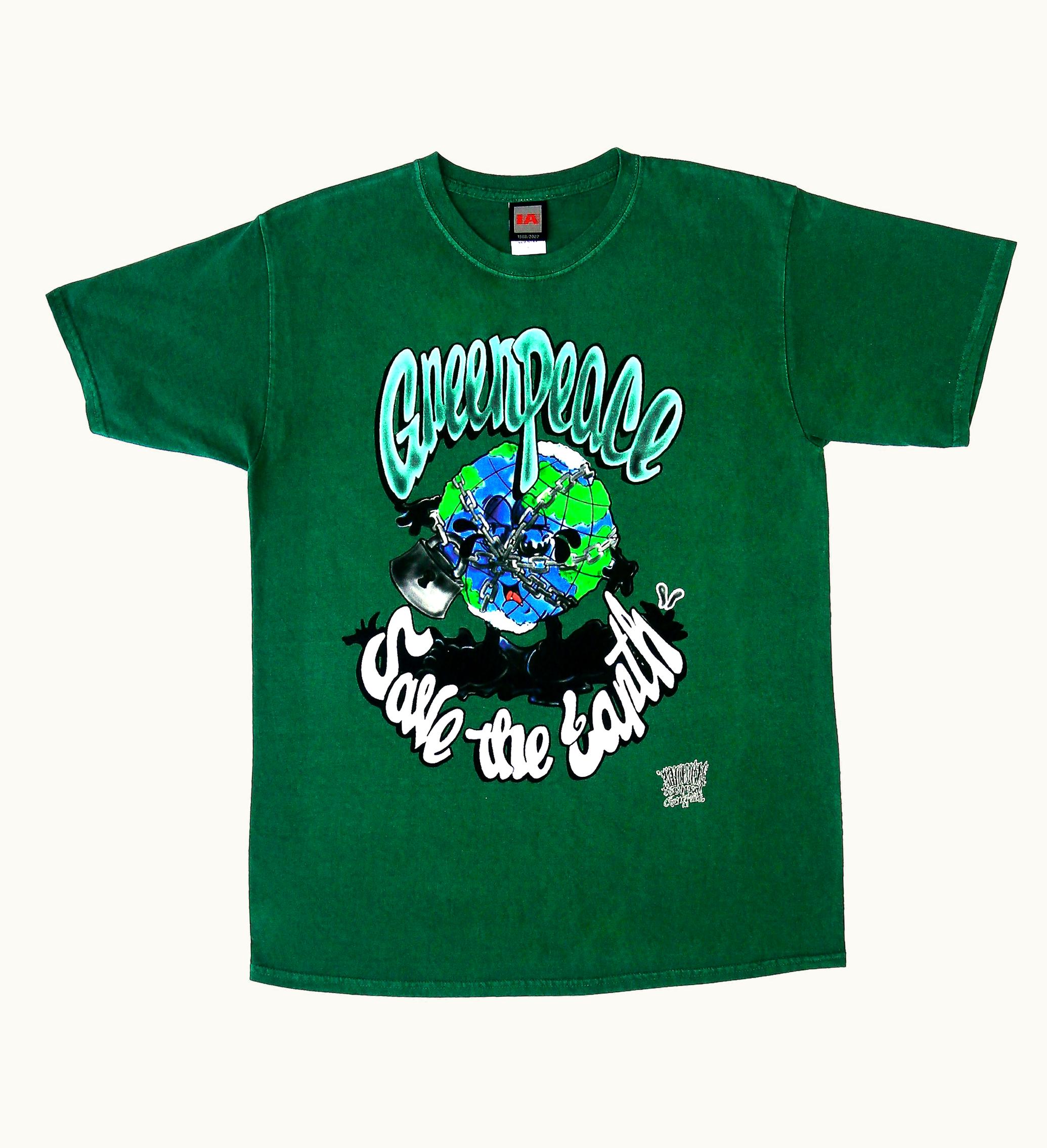 Infinite Archives Infinite Archives X Shaun Crawford T Shirt Green