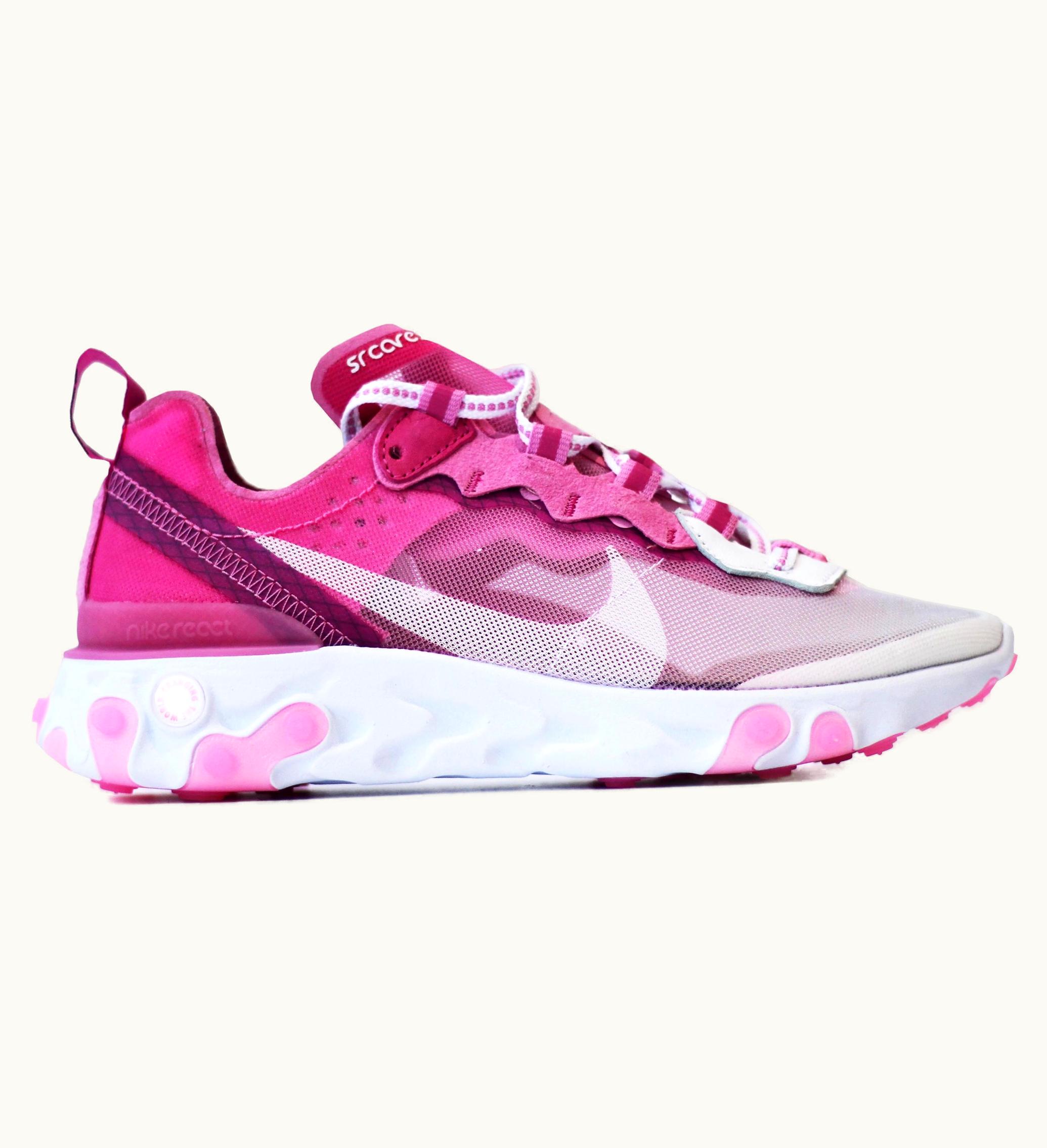 Nike Nike React Element 87 Sneakerroom Breast Cancer Awareness White