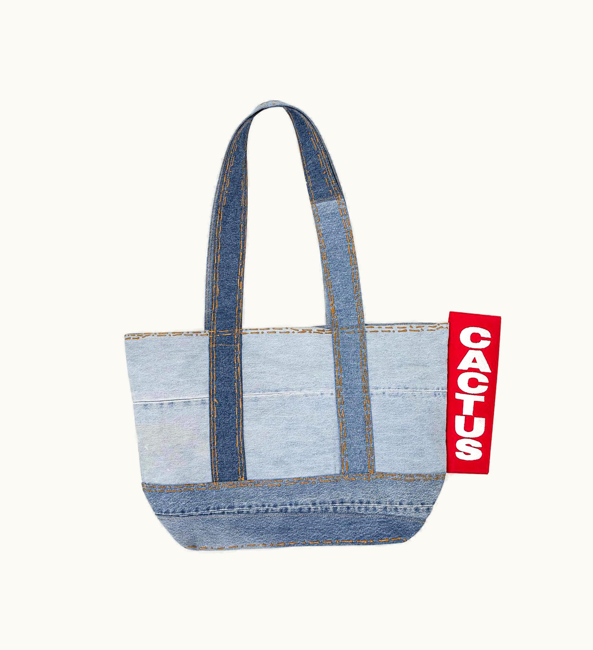 Denim Tears X Cactus Plant Flea Market X Levis Complexcon Denim Tote Blue