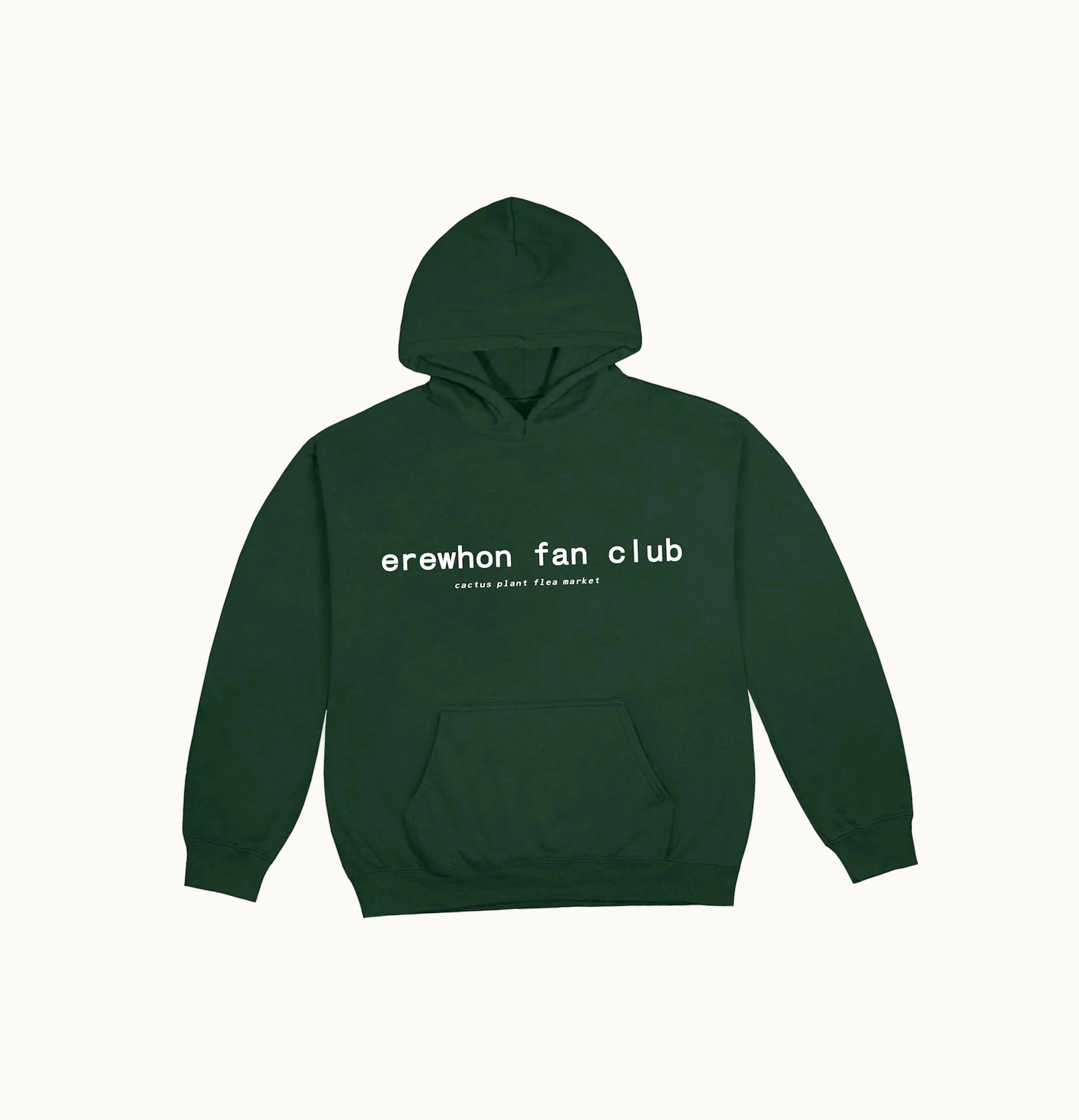 Cactus Plant Flea Market Erewhon Fan Club Hoodie Green
