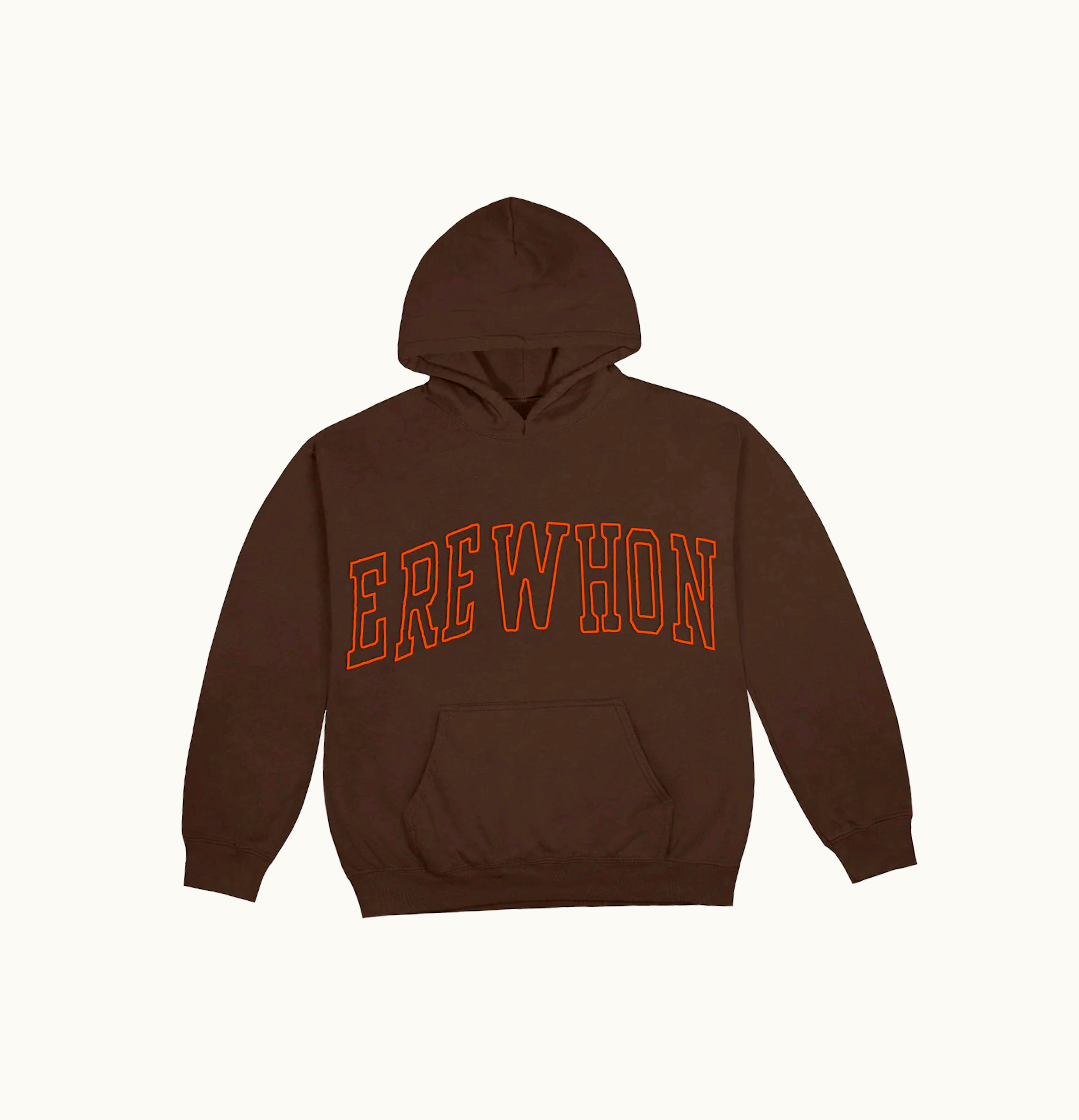 Cactus Plant Flea Market Erewhon Sport Hoodie Brown