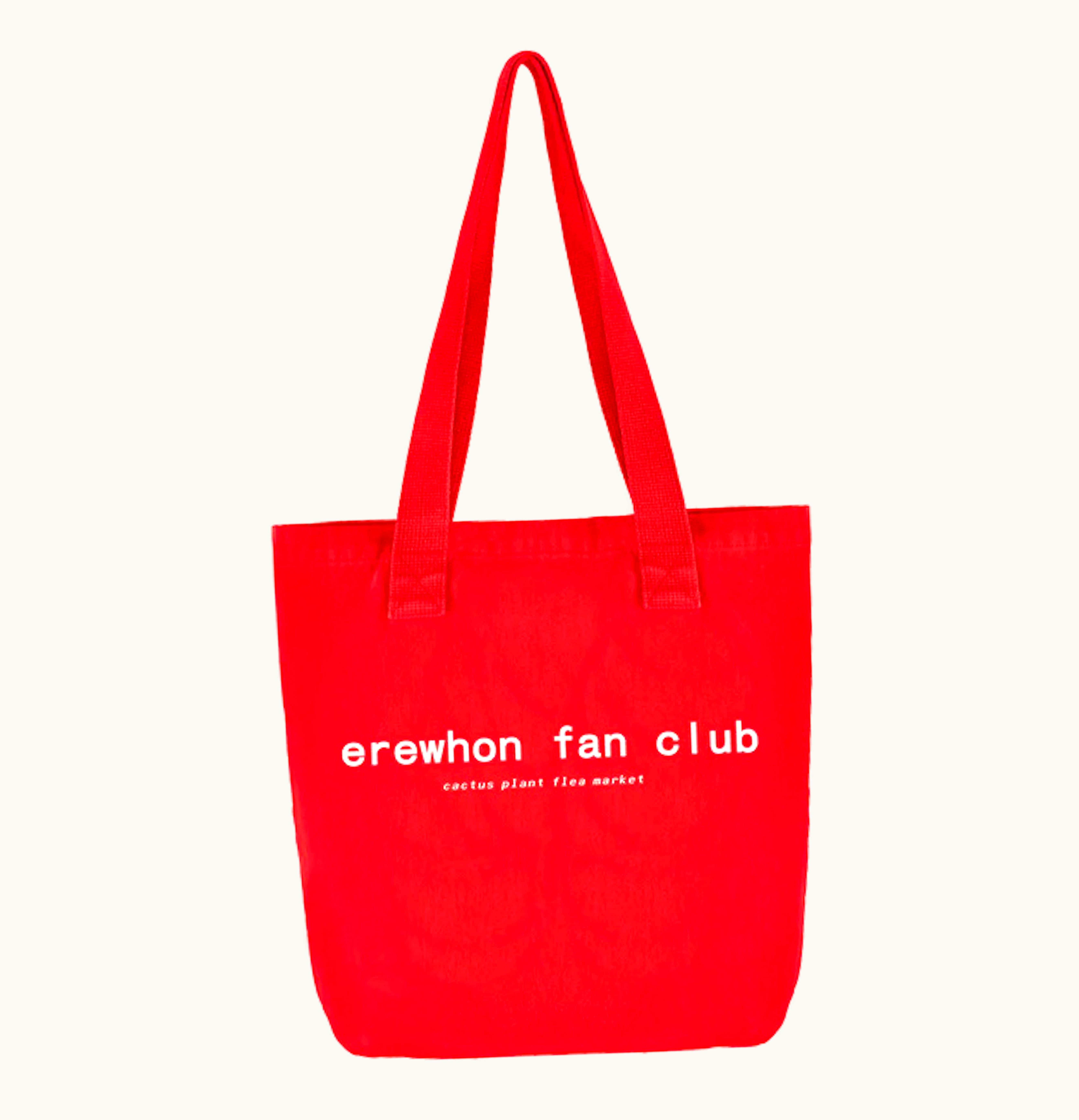 Cactus Plant Flea Market Erewhon Fan Club Tote Red
