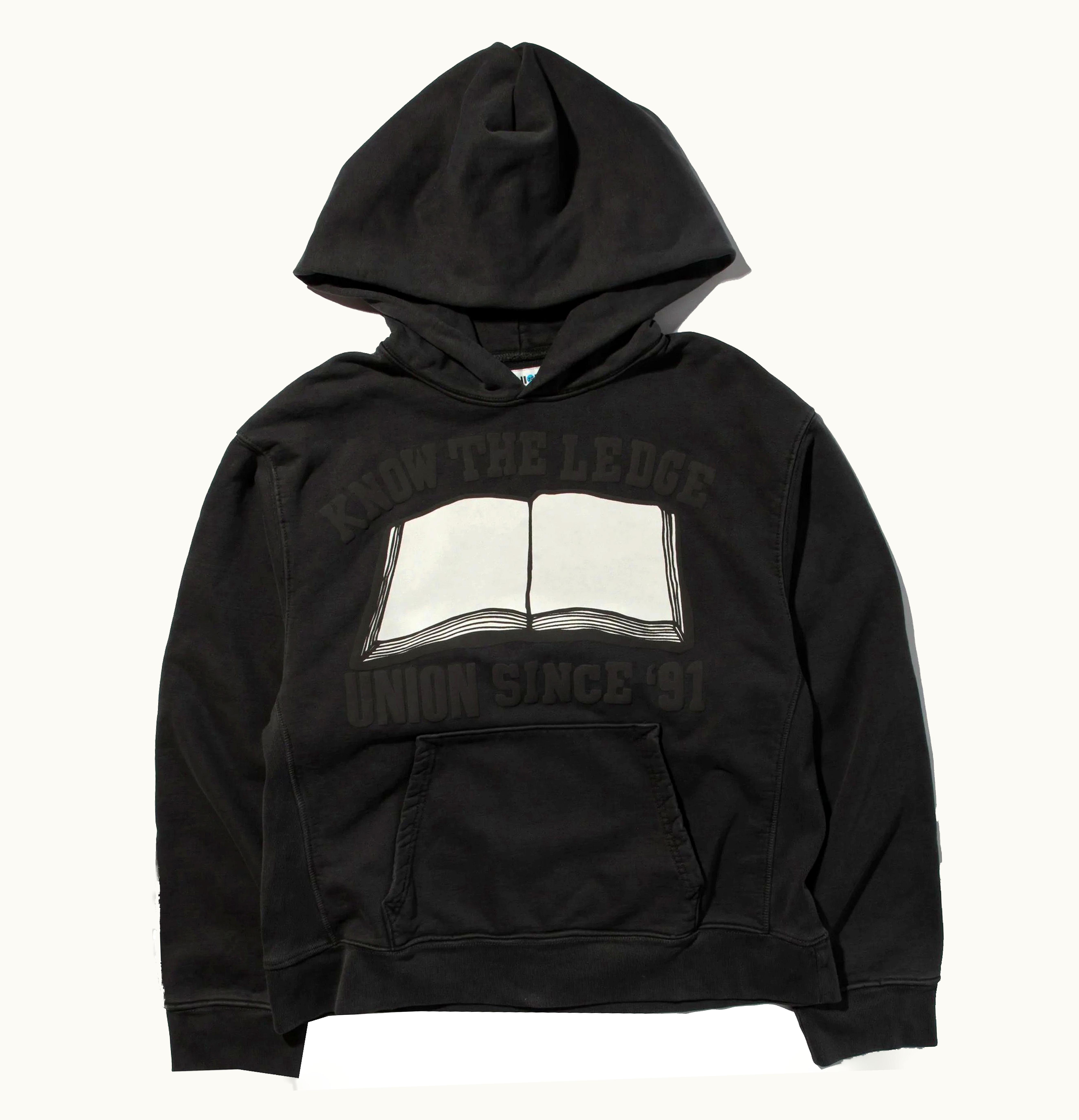 Cactus Plant Flea Market X Union Complexcon Exclusive Know The Ledge Hoodie Black