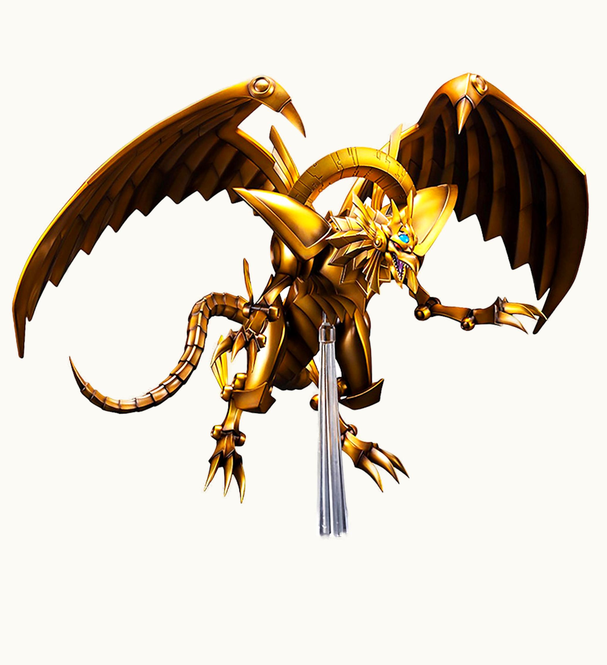 Kotobukiya Yu Gi Oh The Winged Dragon Of Ra Egyptian God Statue Gold