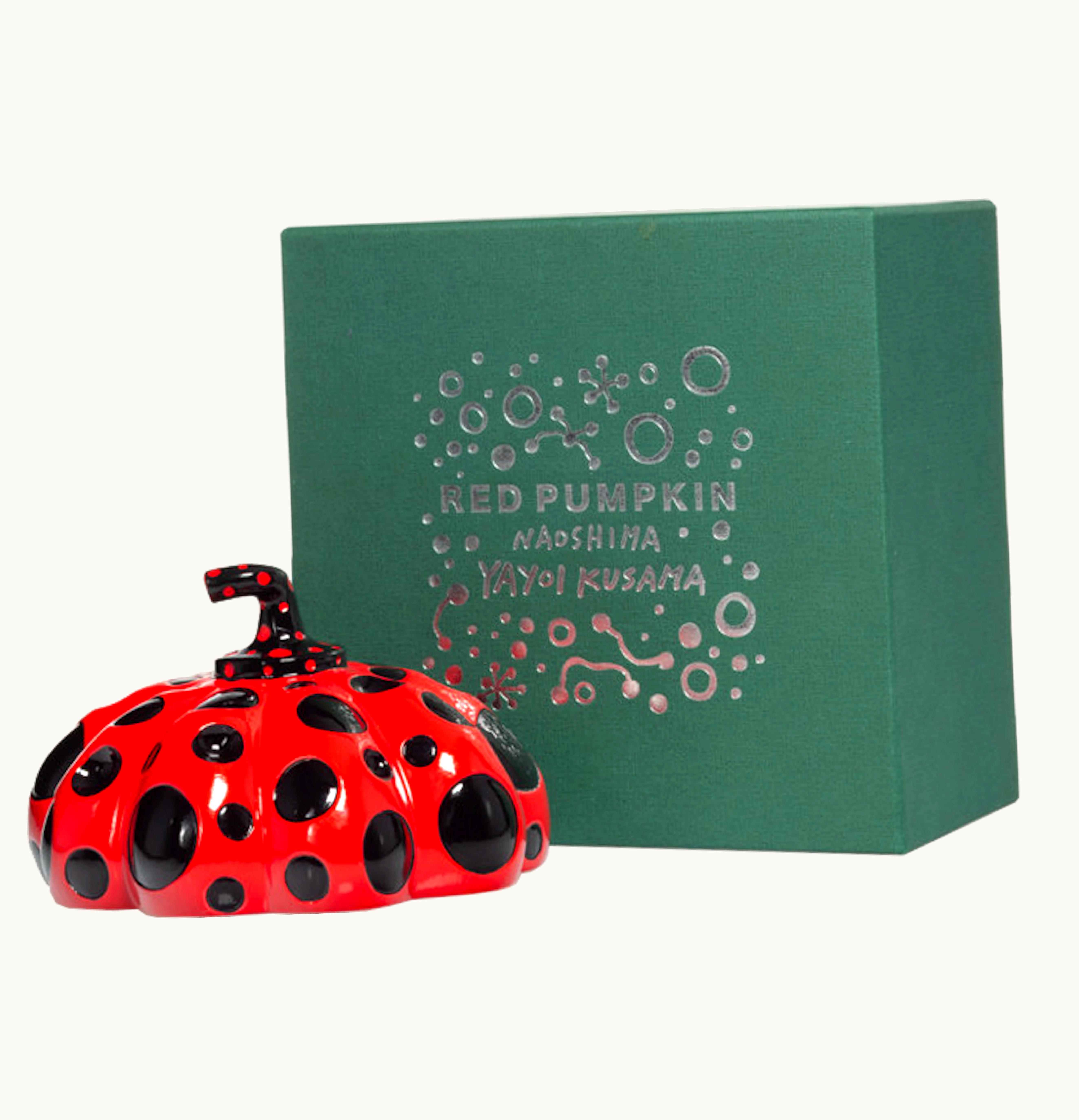 Yayoi Kusama X Benesse Noashima Pumpkin Cast Resin Figure Red