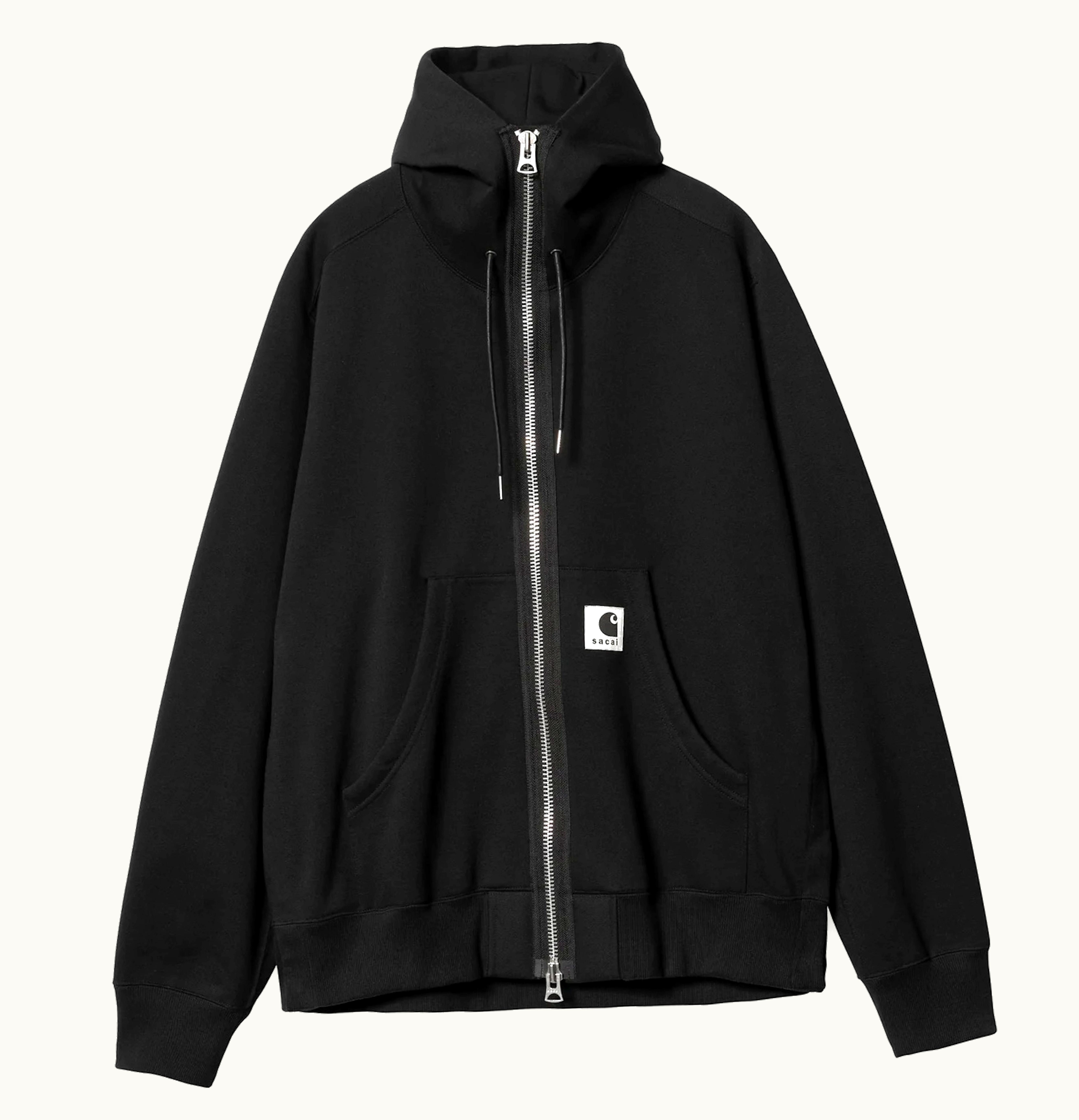 Sacai Sacai X Carhartt WIP Hoodie Black