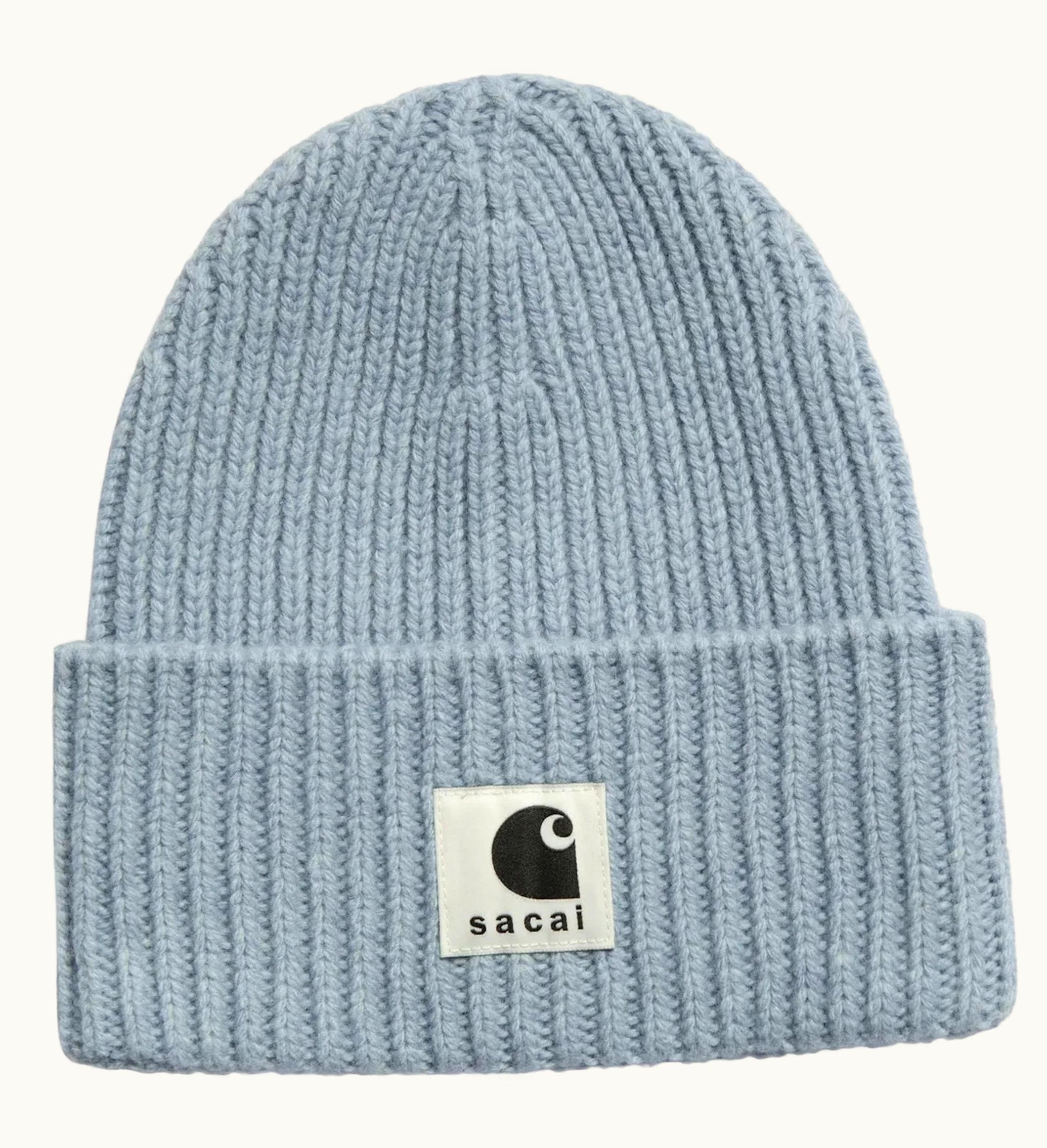 Sacai Sacai X Carhartt WIP Beanie Light Blue